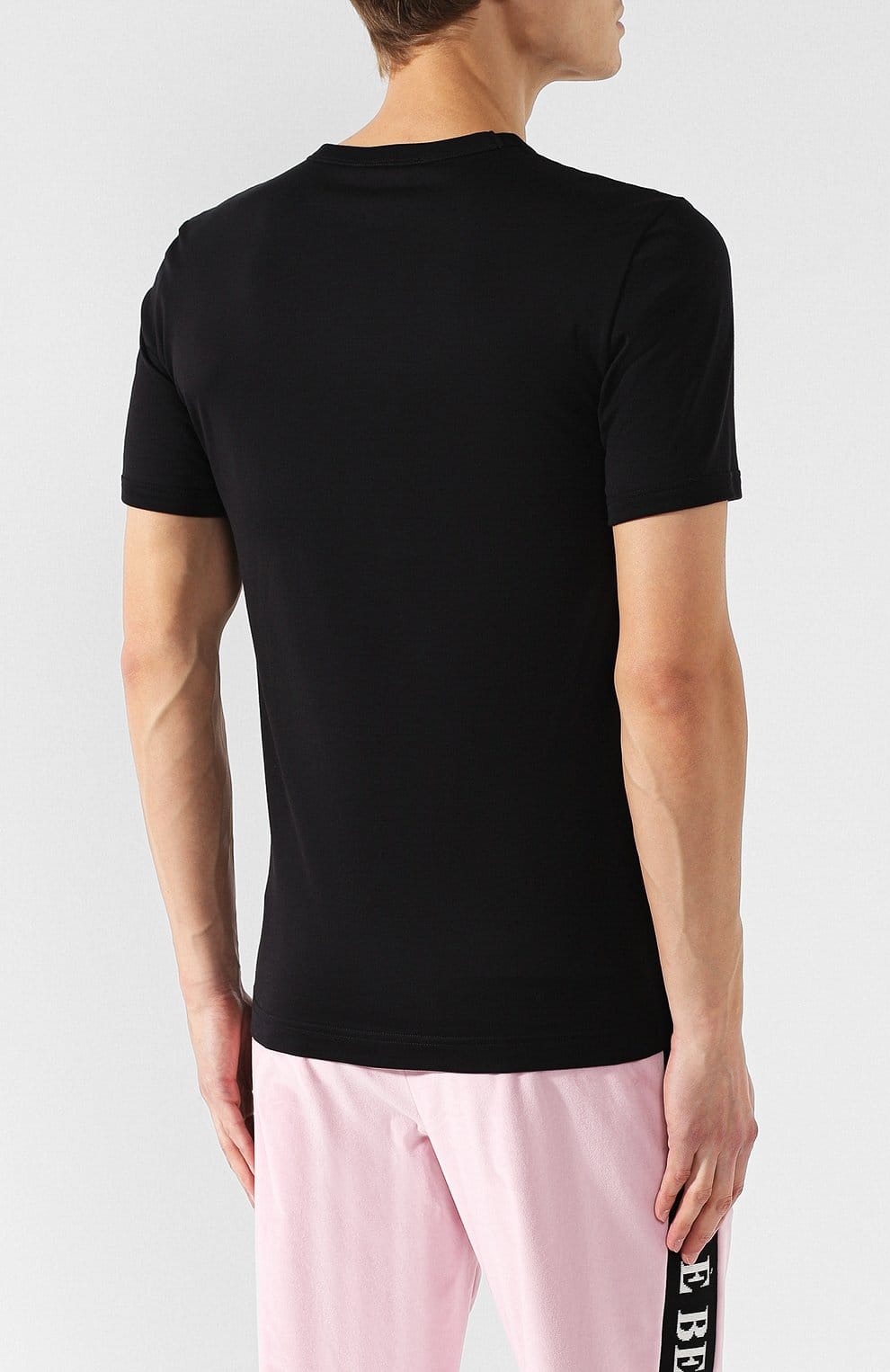 Dolce & Gabbana Crown Embroidered Cotton T-Shirt