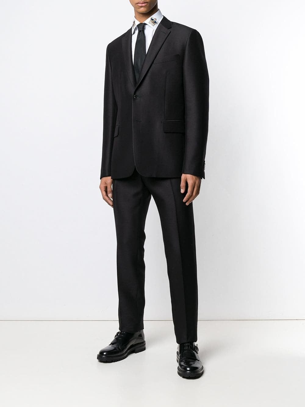 Dolce & Gabbana Crown Embroidered Shirt