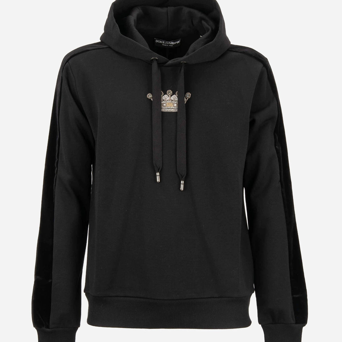 Dolce & Gabbana Crown Embroidery Hoodie | Sendegaro CH