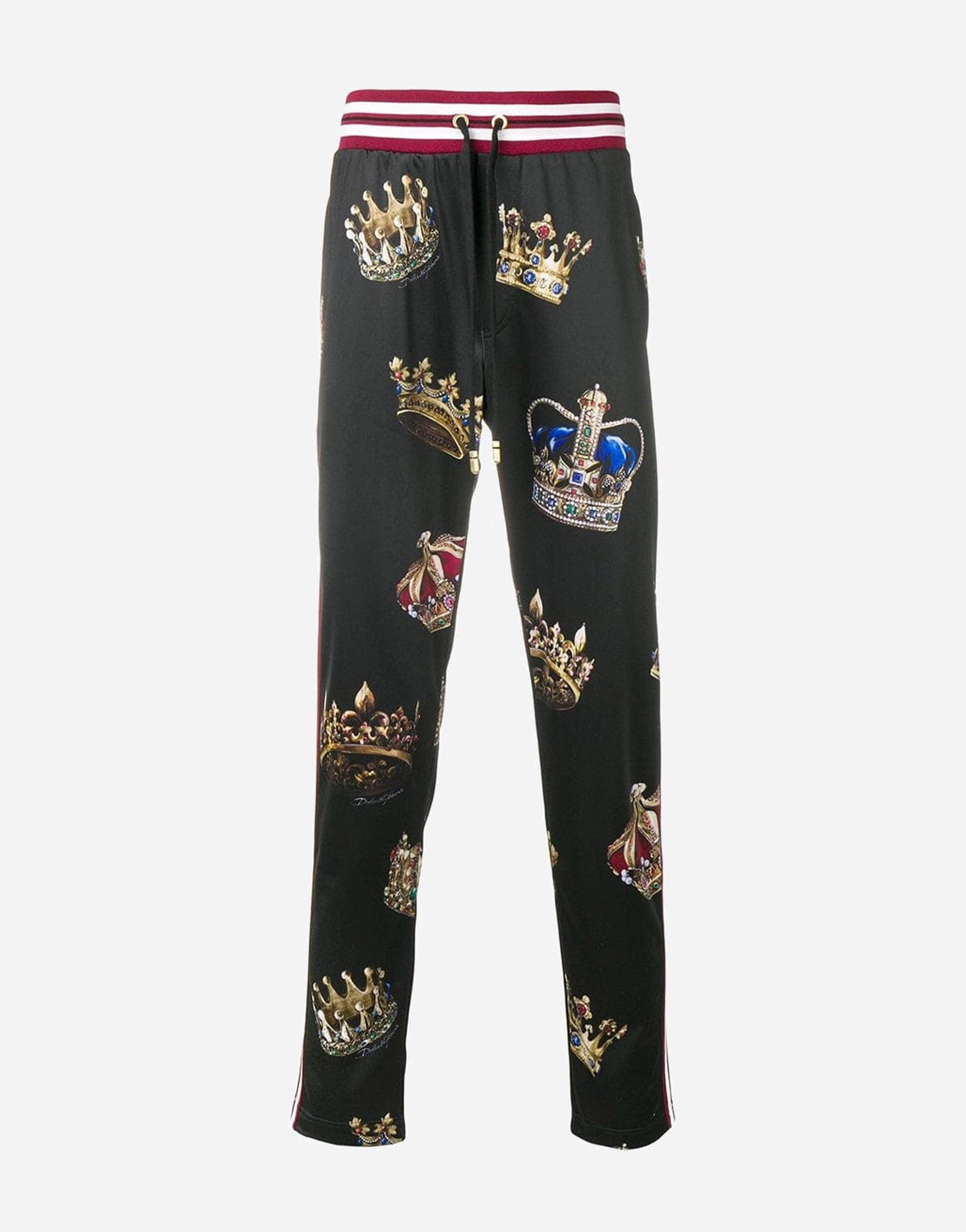Dolce & Gabbana Crowns Print Pants