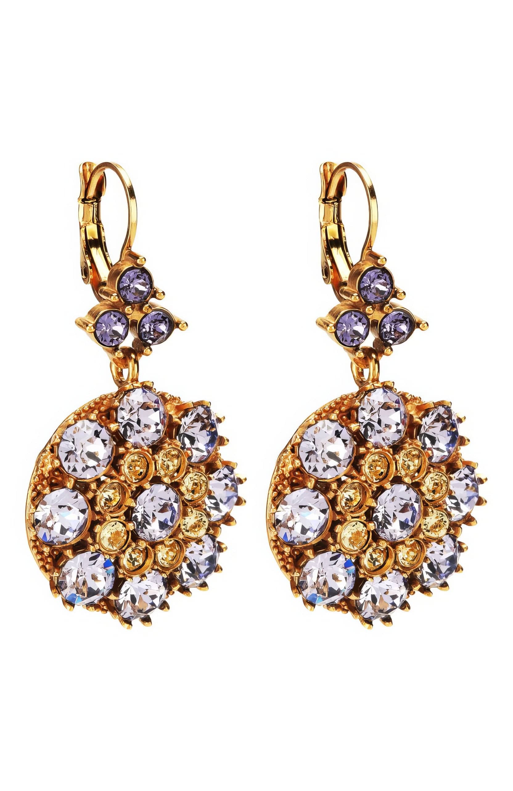 Dolce & Gabbana Crystal Cluster Earrings