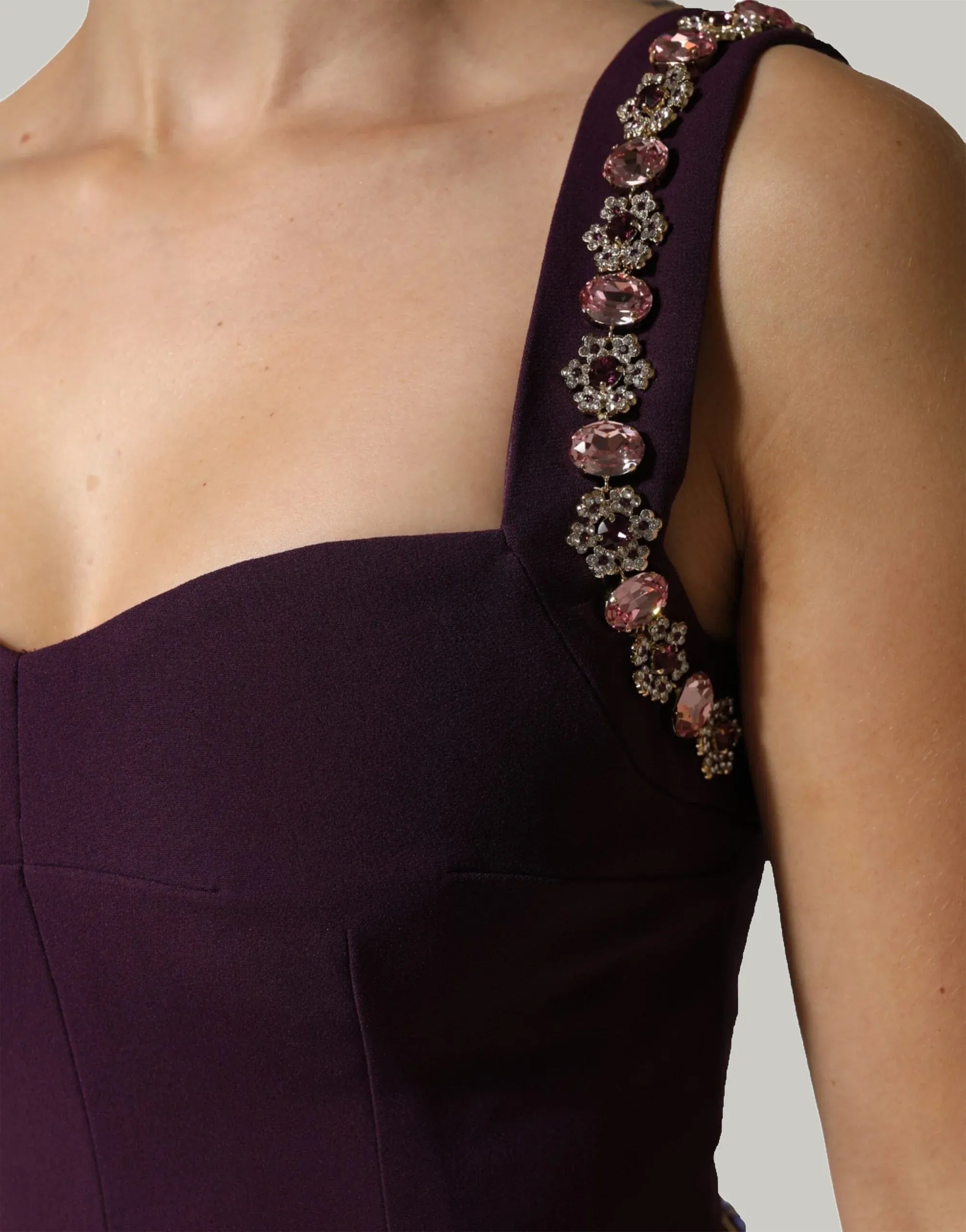 Dolce & Gabbana Crystal-Embellished Cady Mermaid Gown