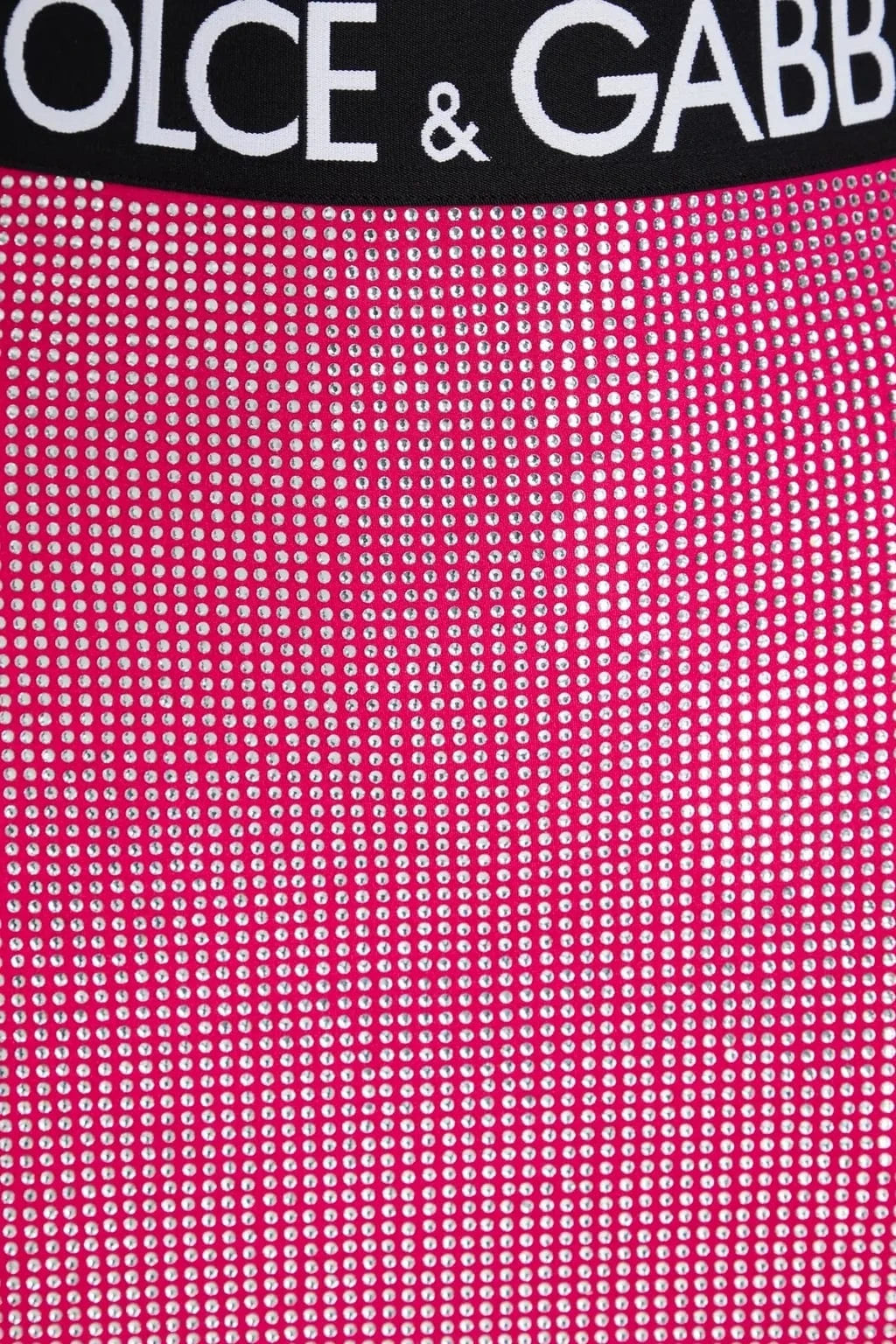 Dolce & Gabbana Crystal-Embellished Mini Skirt