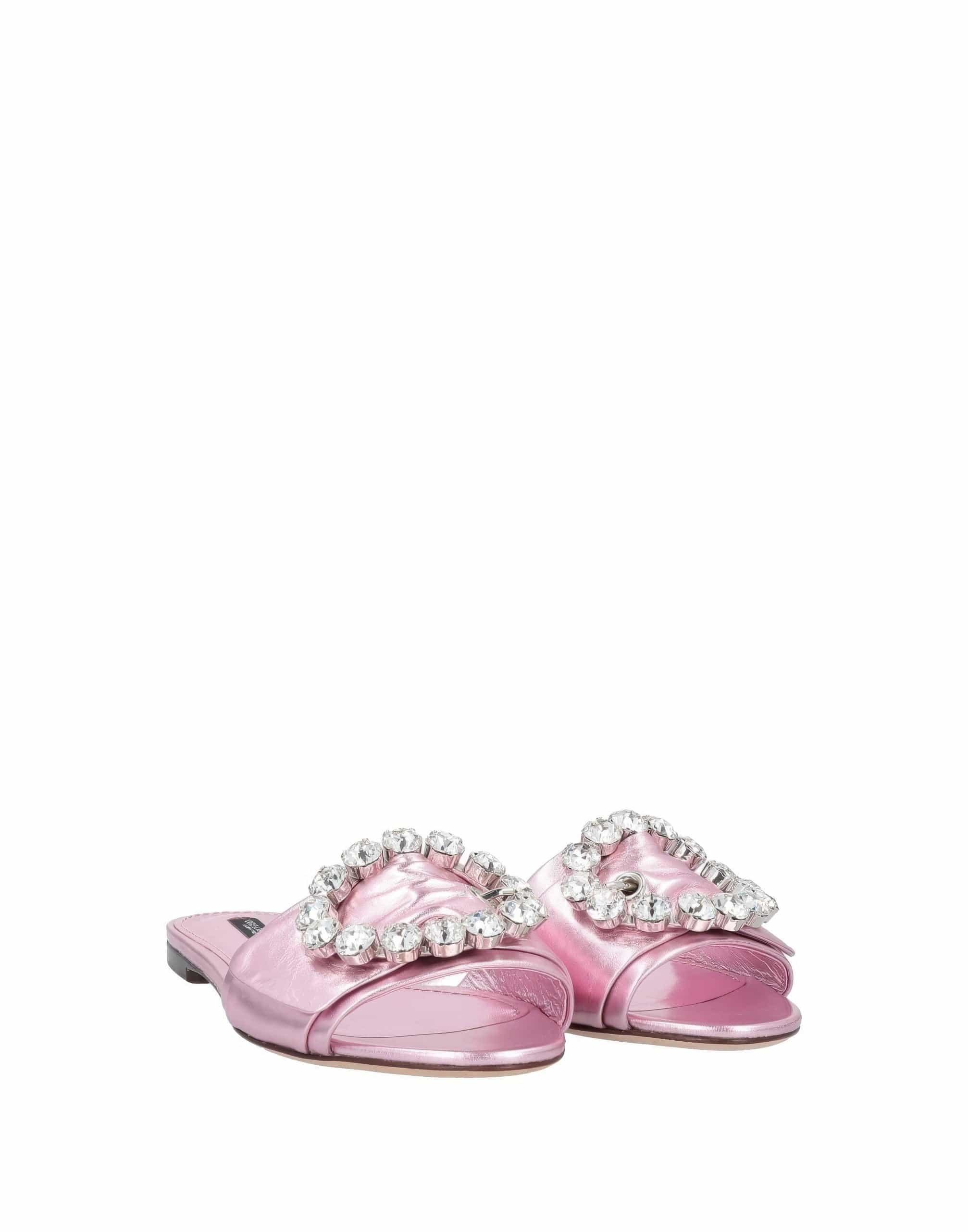 Dolce & Gabbana Crystal Embellished Sandals