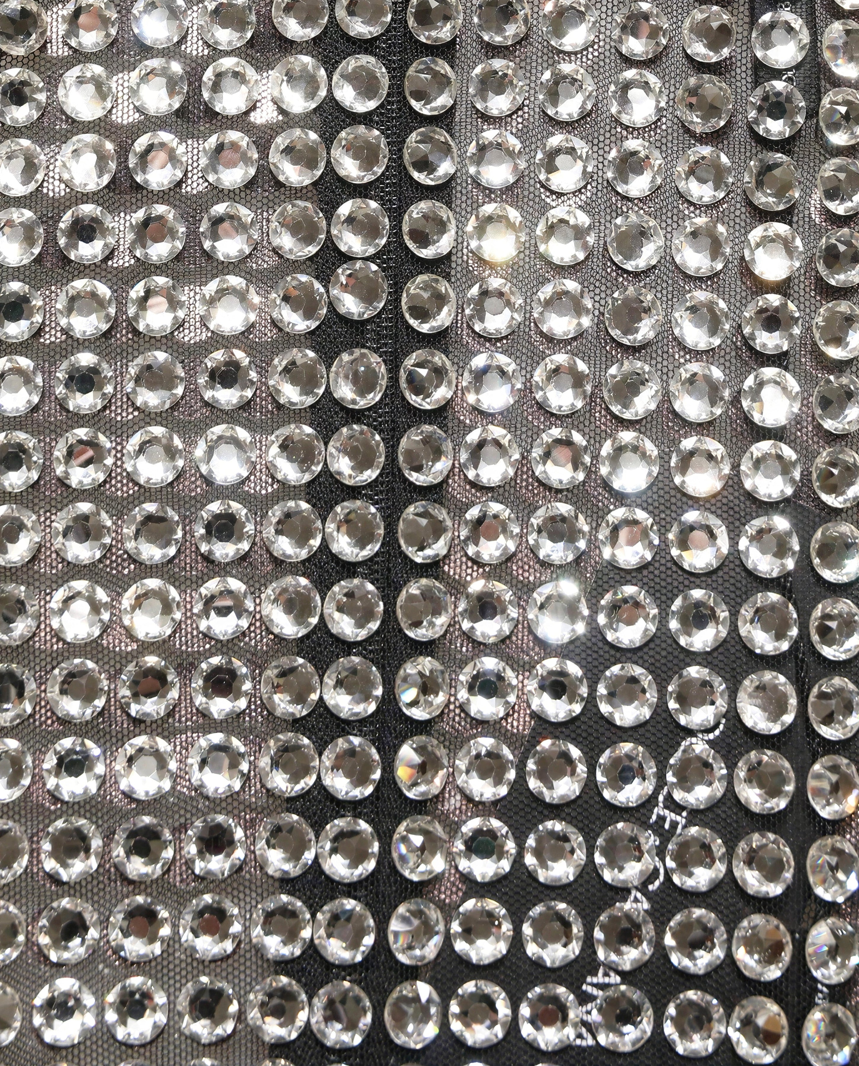 Dolce & Gabbana Crystal-Embellished Sheer Mesh Dress