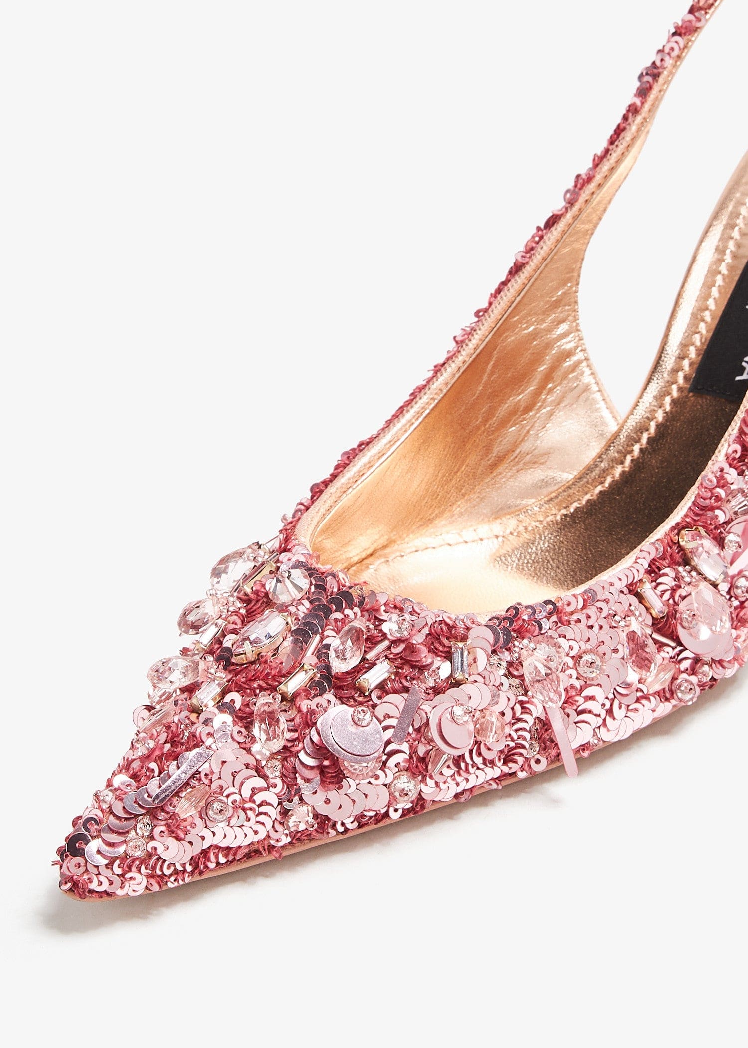 Dolce & Gabbana Crystal-Embellished Slingback Pumps