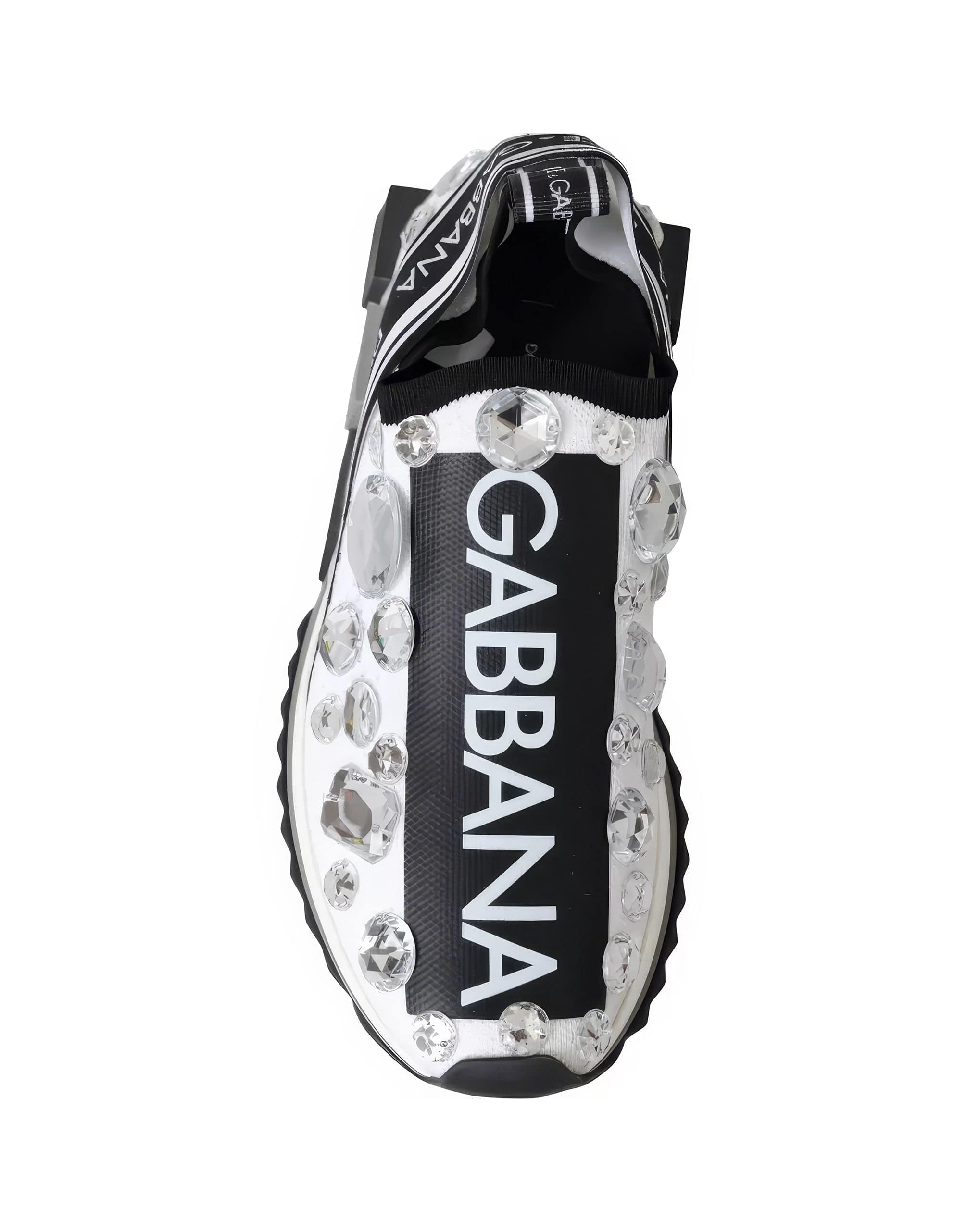 Dolce & Gabbana Crystal Embellished Sorrento Sneakers