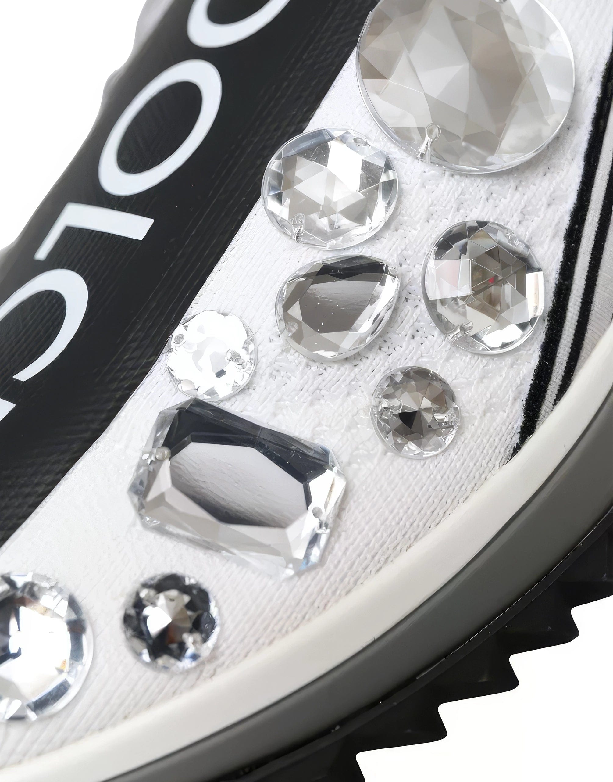 Dolce & Gabbana Crystal Embellished Sorrento Sneakers