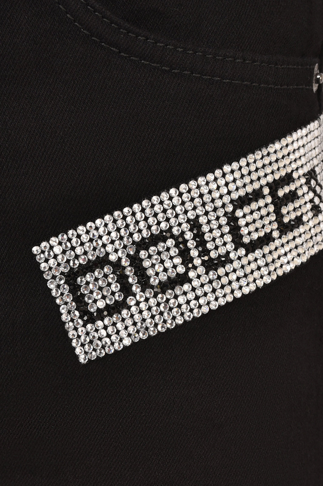 Dolce & Gabbana jeans skinny con logo Crystal