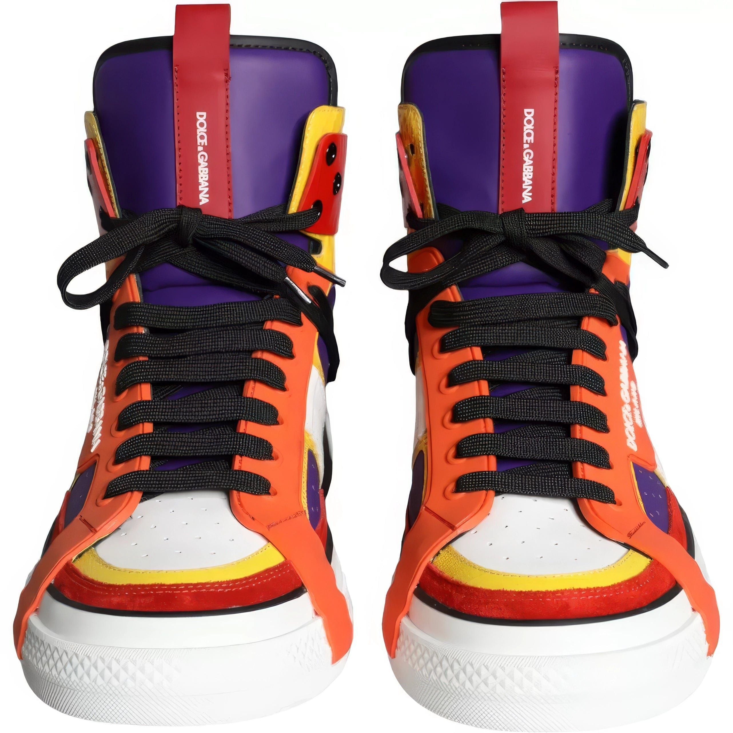 Dolce & Gabbana Custom 2.Zero High-Top Sneakers