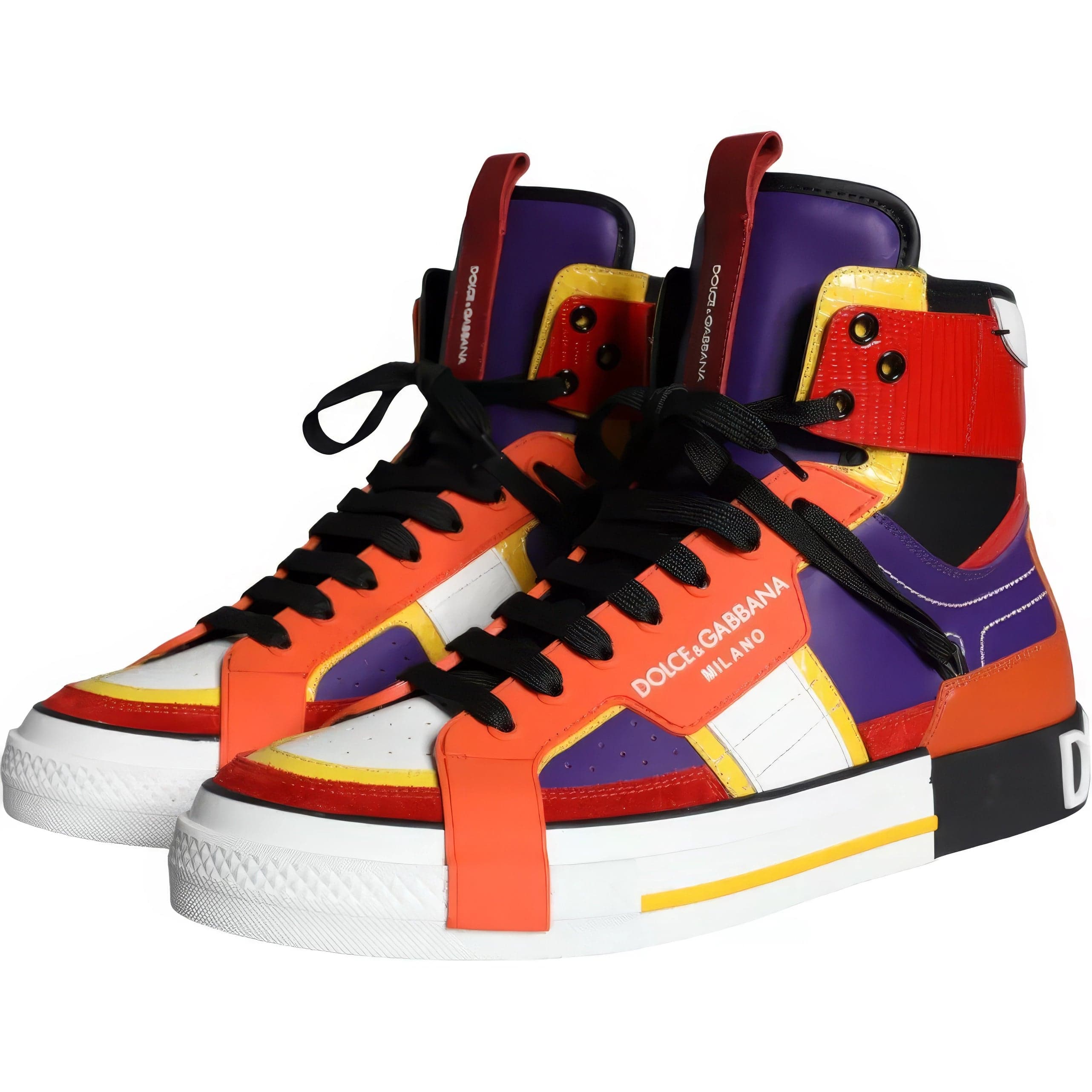 Dolce & Gabbana Custom 2.Zero High-Top Sneakers