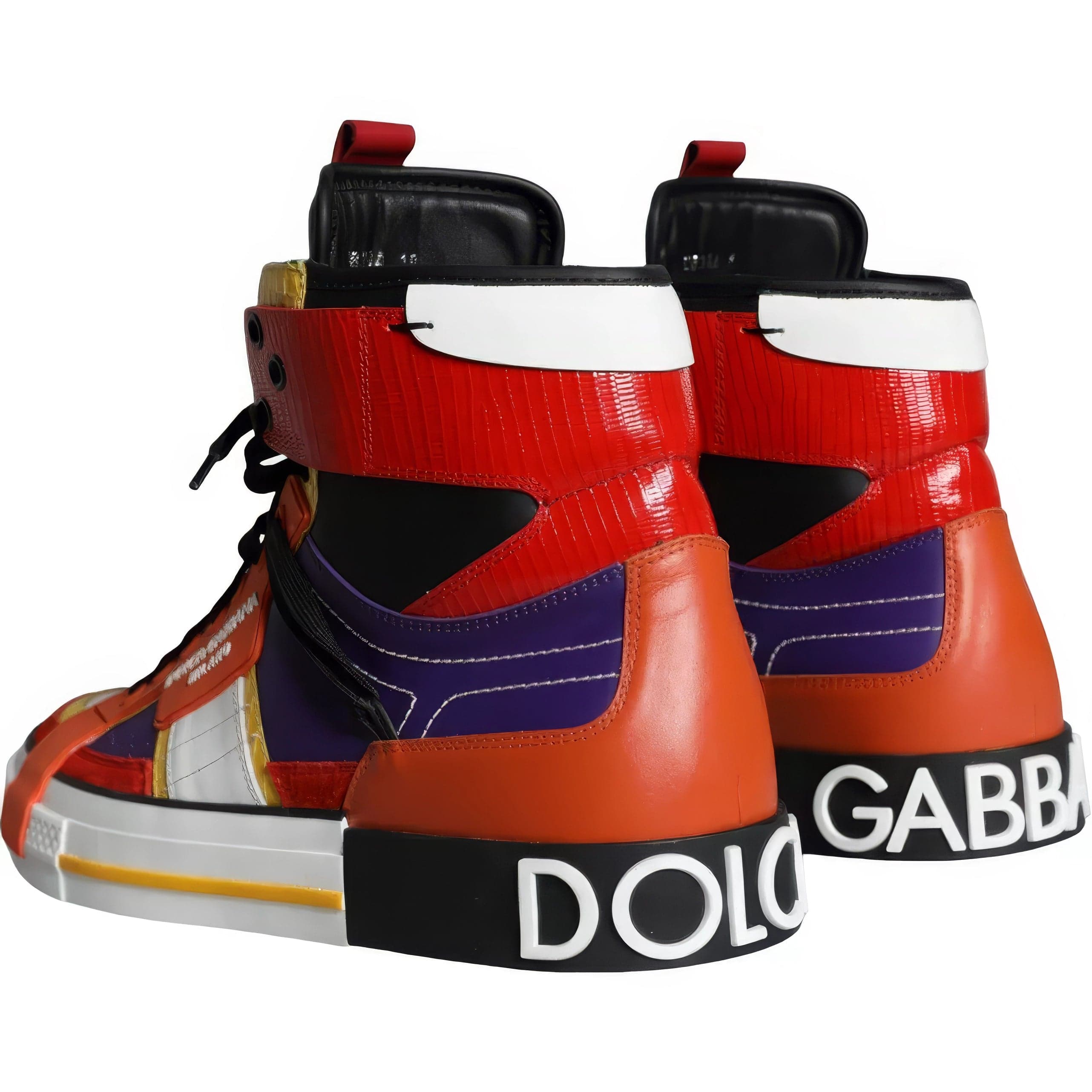 Dolce & Gabbana Custom 2.Zero High-Top Sneakers