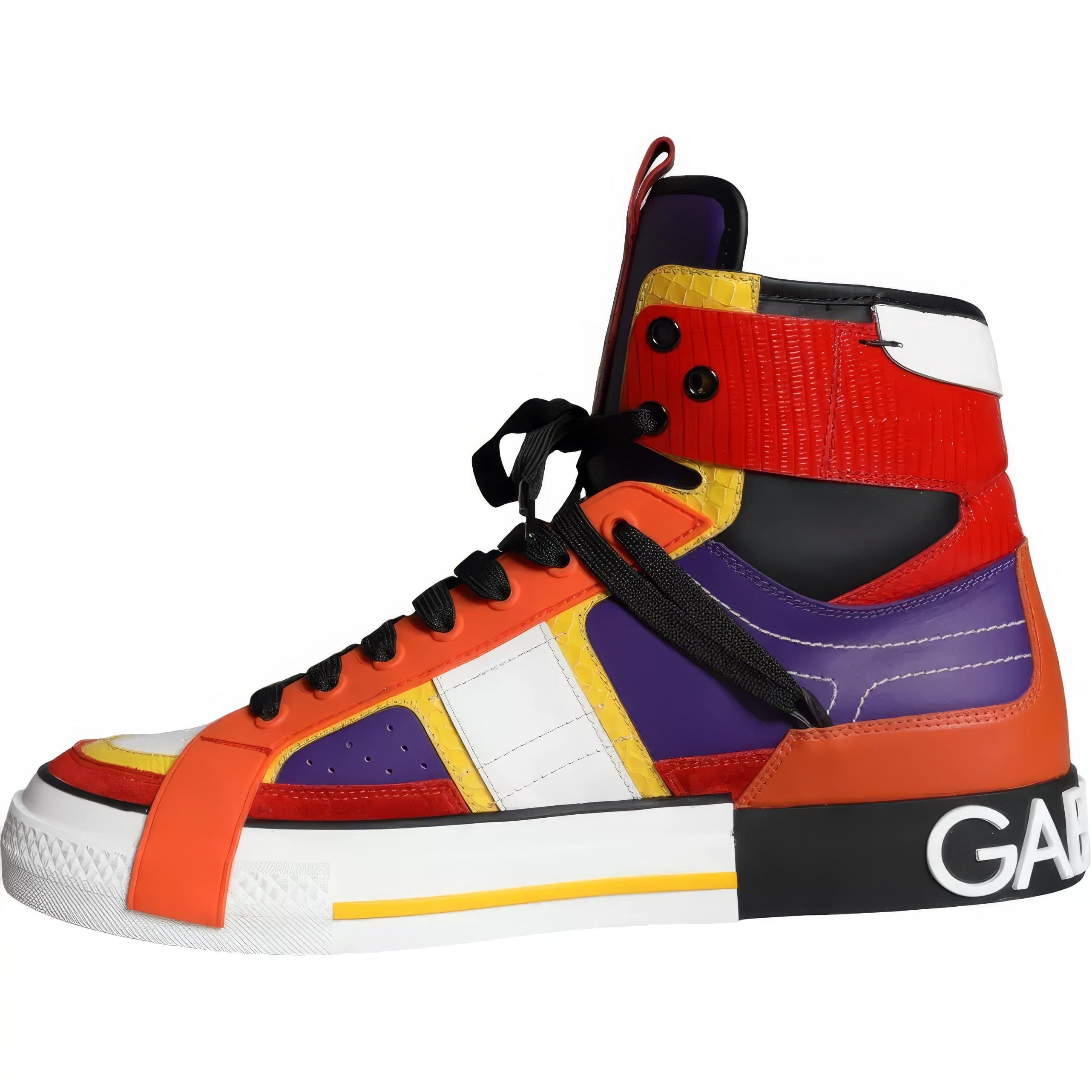 Dolce & Gabbana Custom 2.Zero High-Top Sneakers