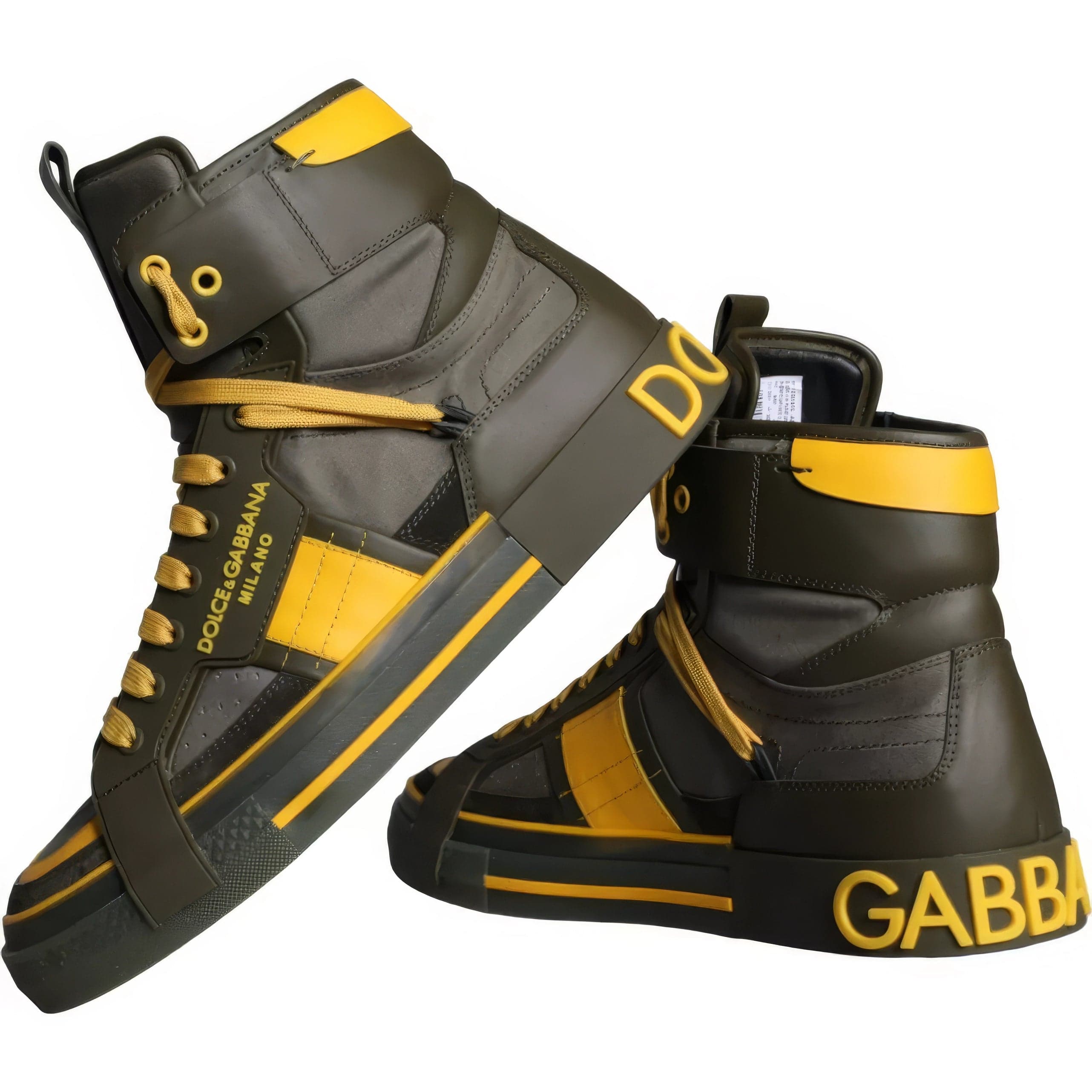 Dolce & Gabbana Custom 2.Zero High-Top Sneakers