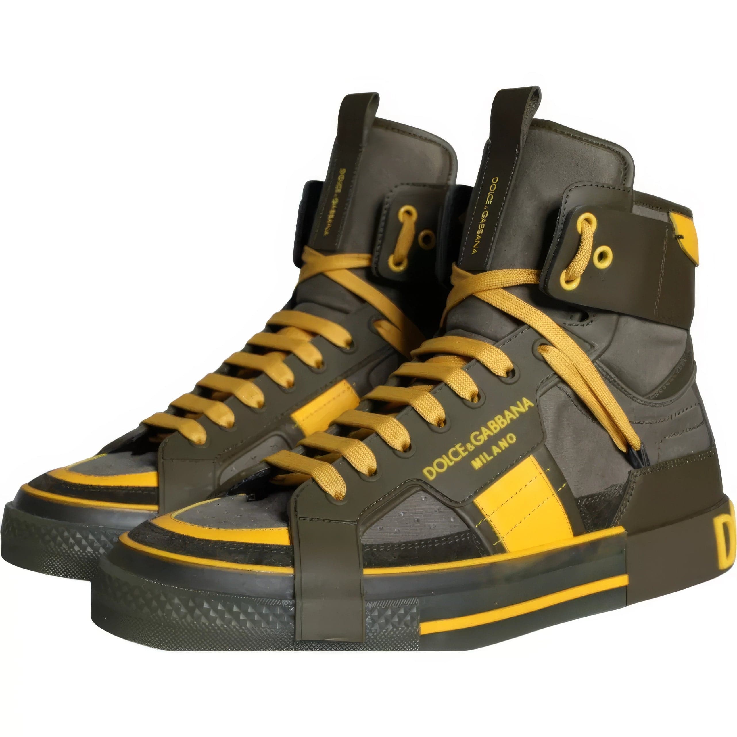 Dolce & Gabbana Custom 2.Zero High-Top Sneakers