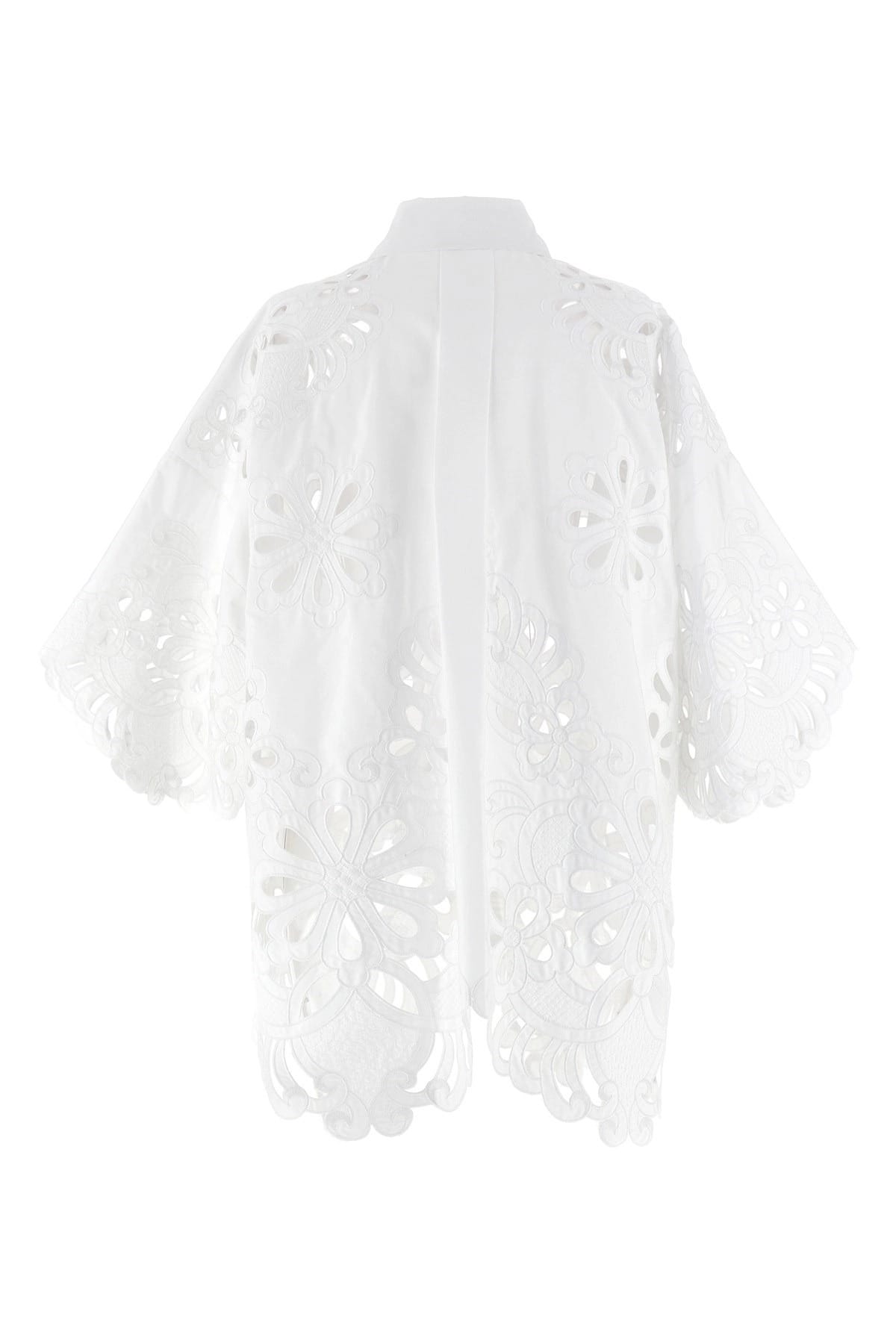 Dolce & Gabbana Dolce & Gabbana Cut-Out Embroidery Shirt
