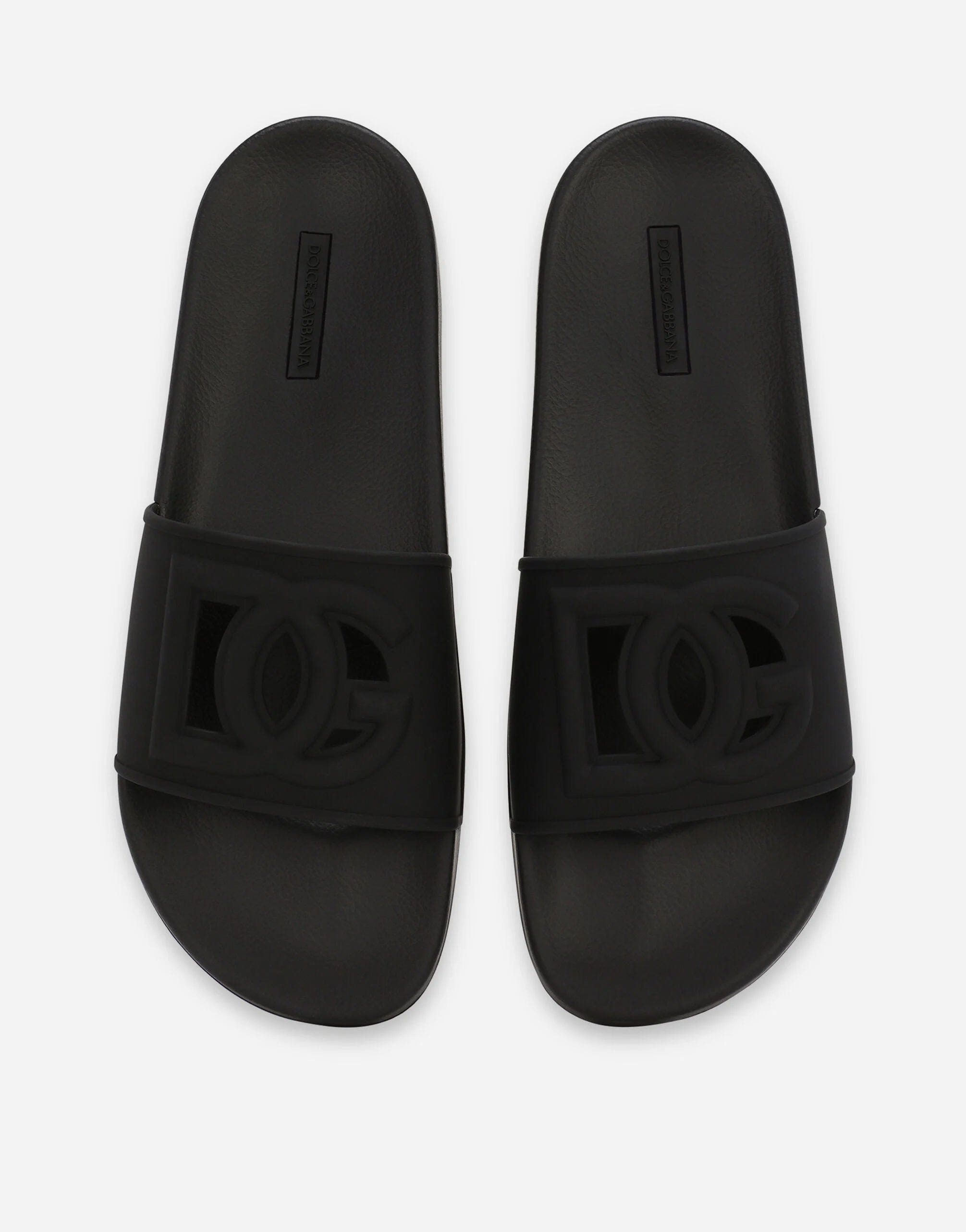 Dolce & Gabbana Cut-Out Logo Sliders