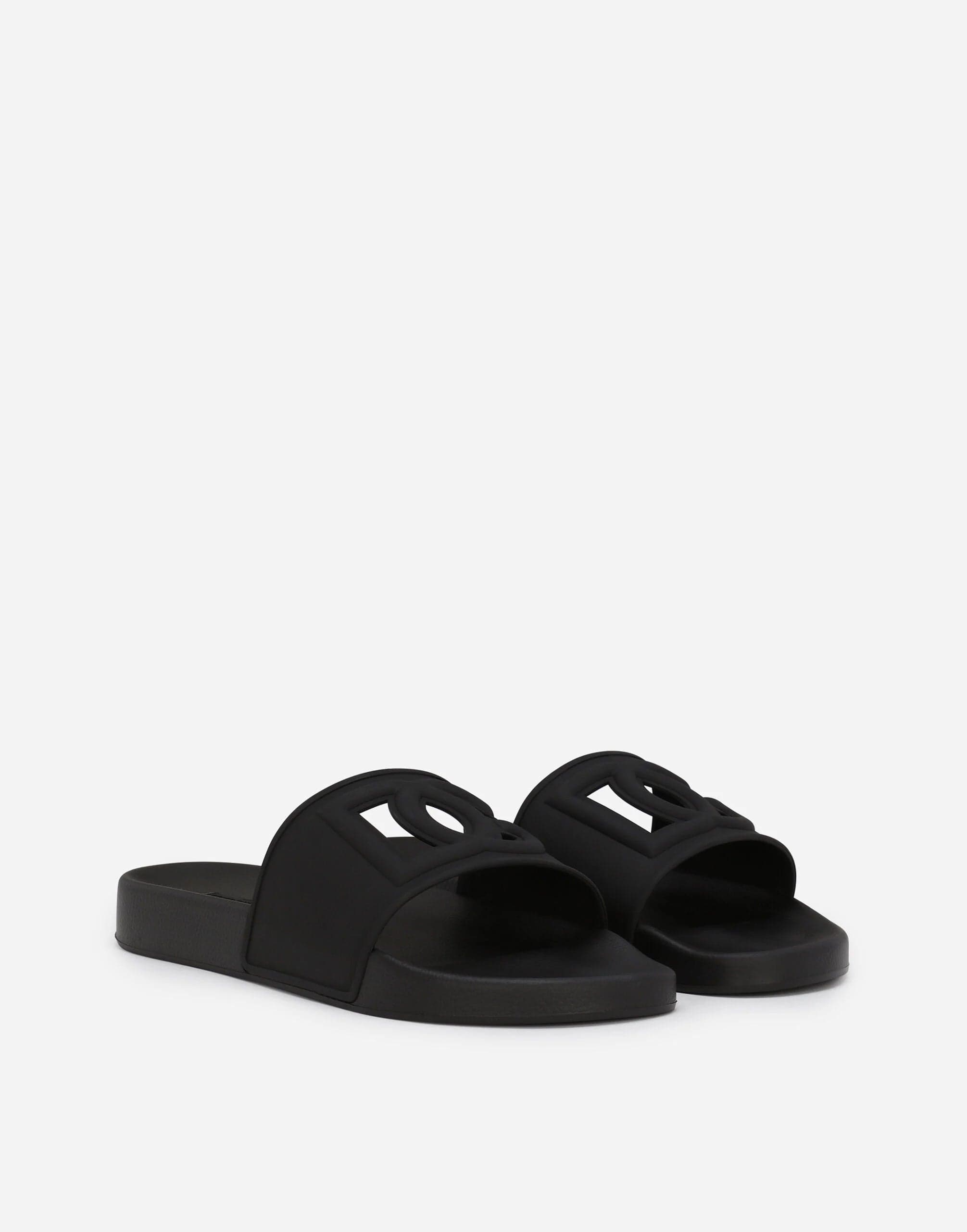 Dolce & Gabbana Cut-Out Logo Sliders