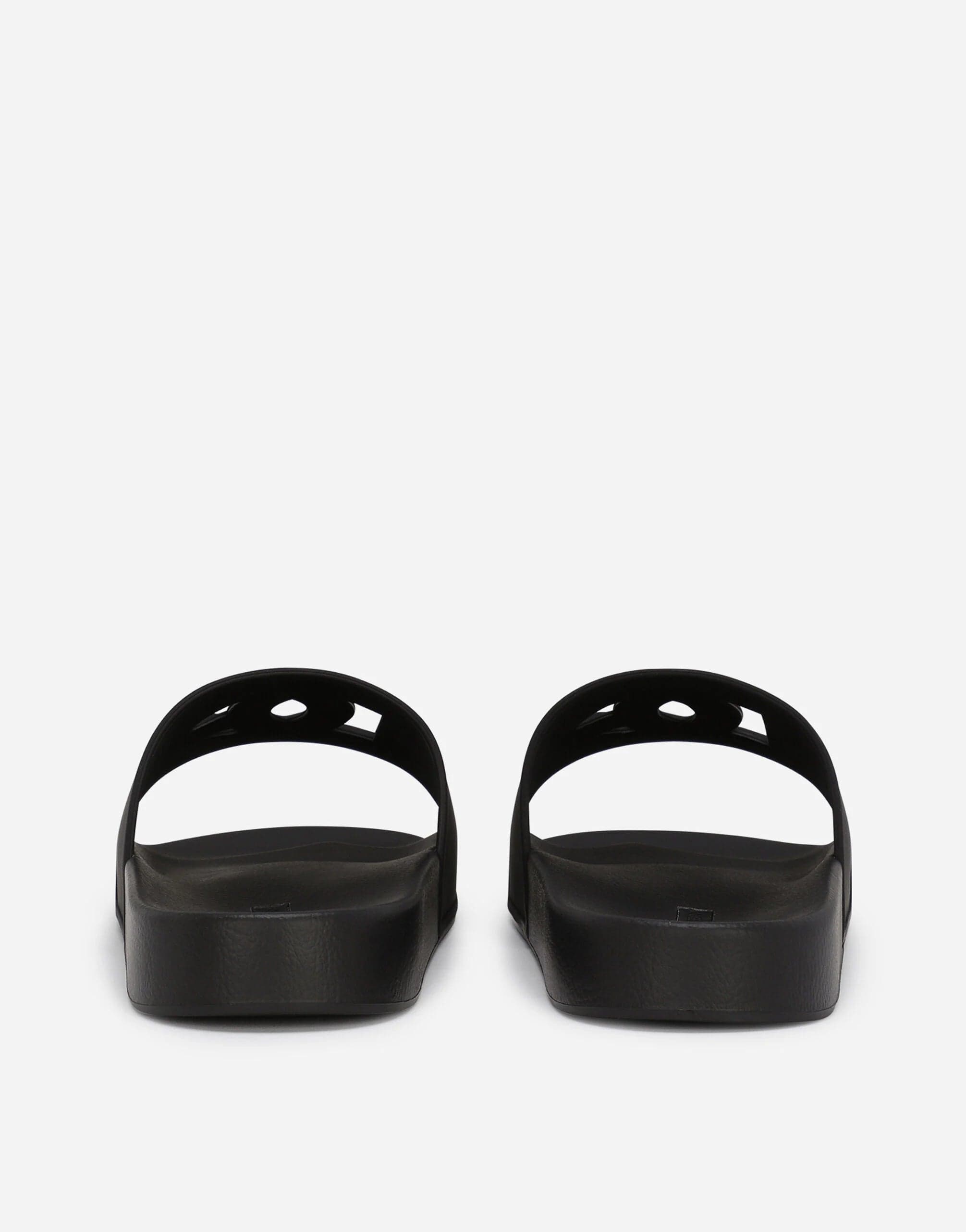 Dolce & Gabbana Cut-Out Logo Sliders