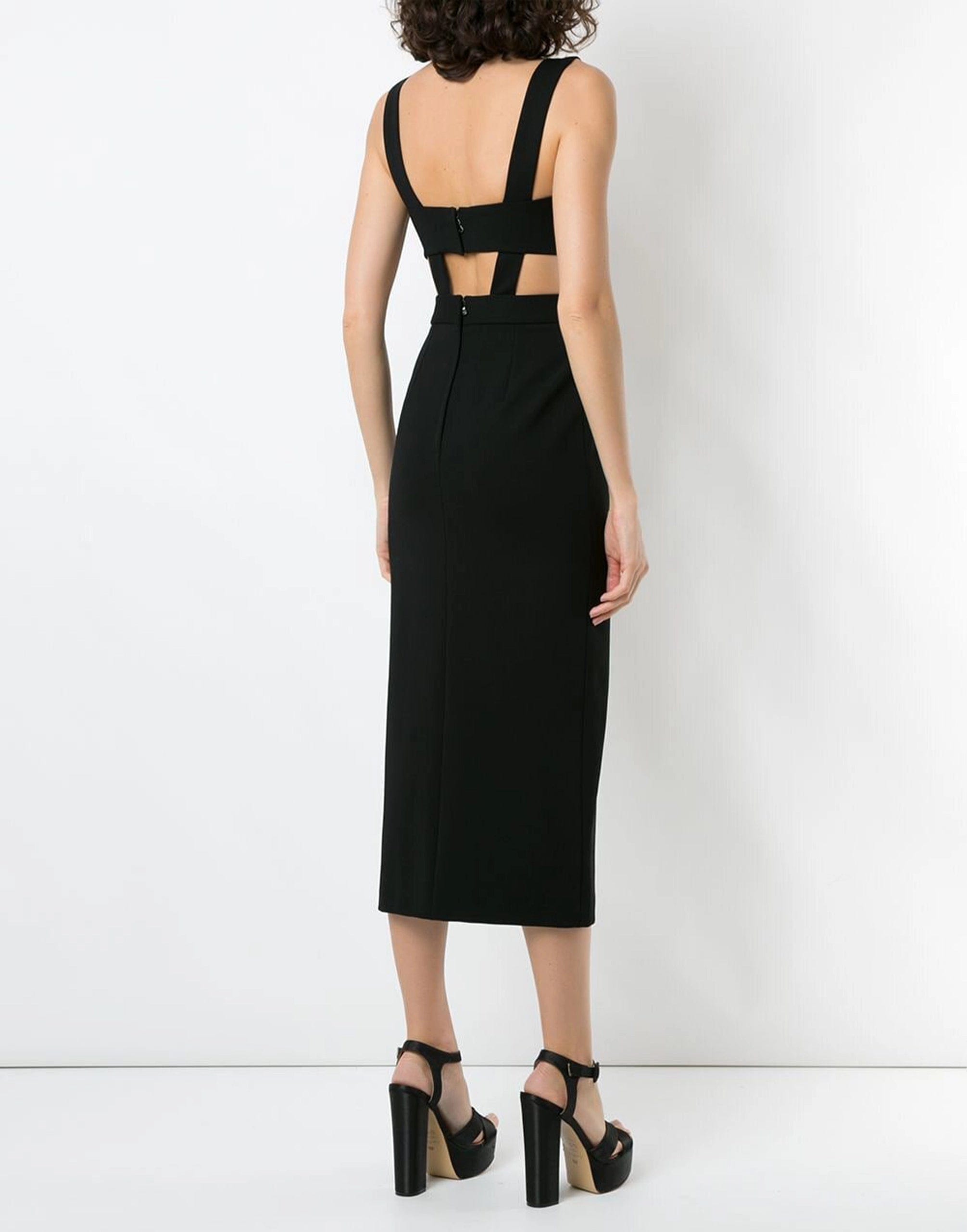 Dolce & Gabbana Cut-Out Midi Dress