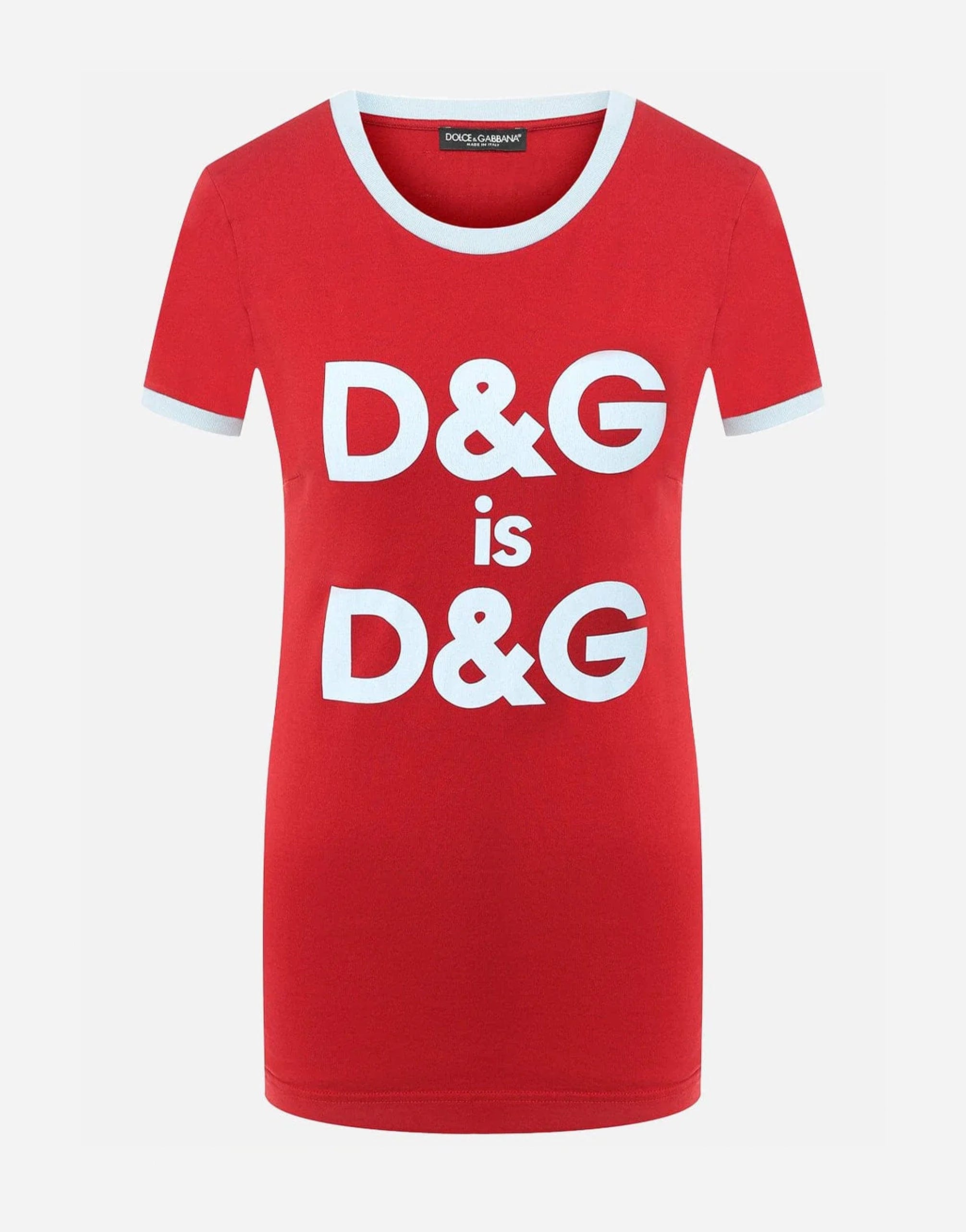 Dolce & Gabbana D&G is D&G Print T-Shirt