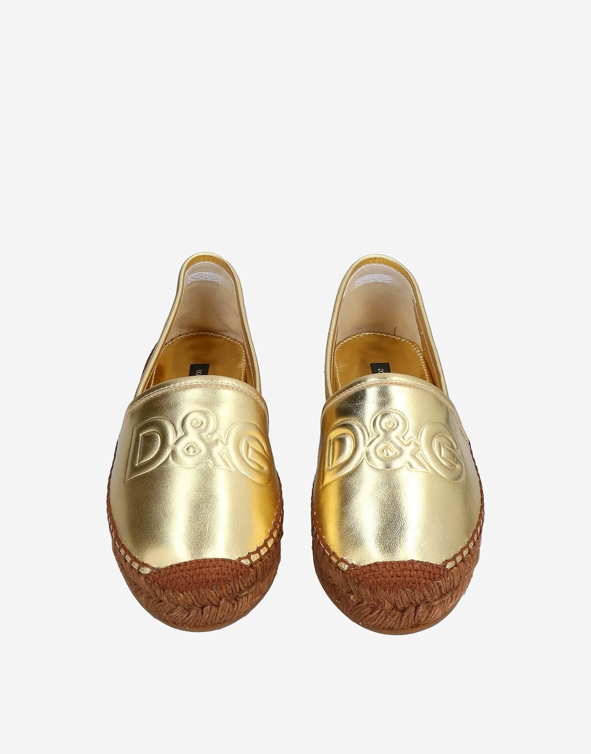 Dolce & Gabbana D&G Metallic Espadrilles