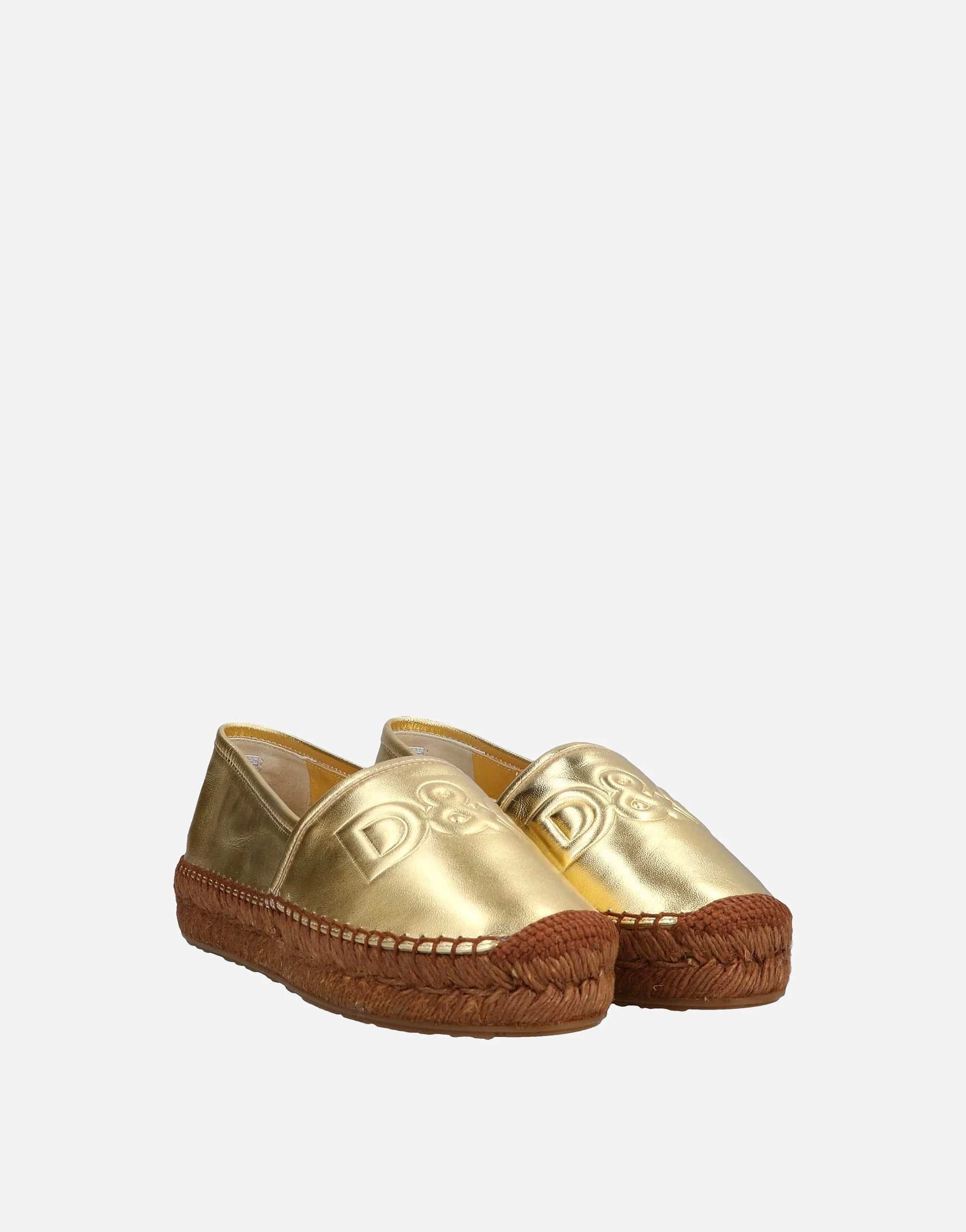 Dolce & Gabbana D&G Metallic Espadrilles