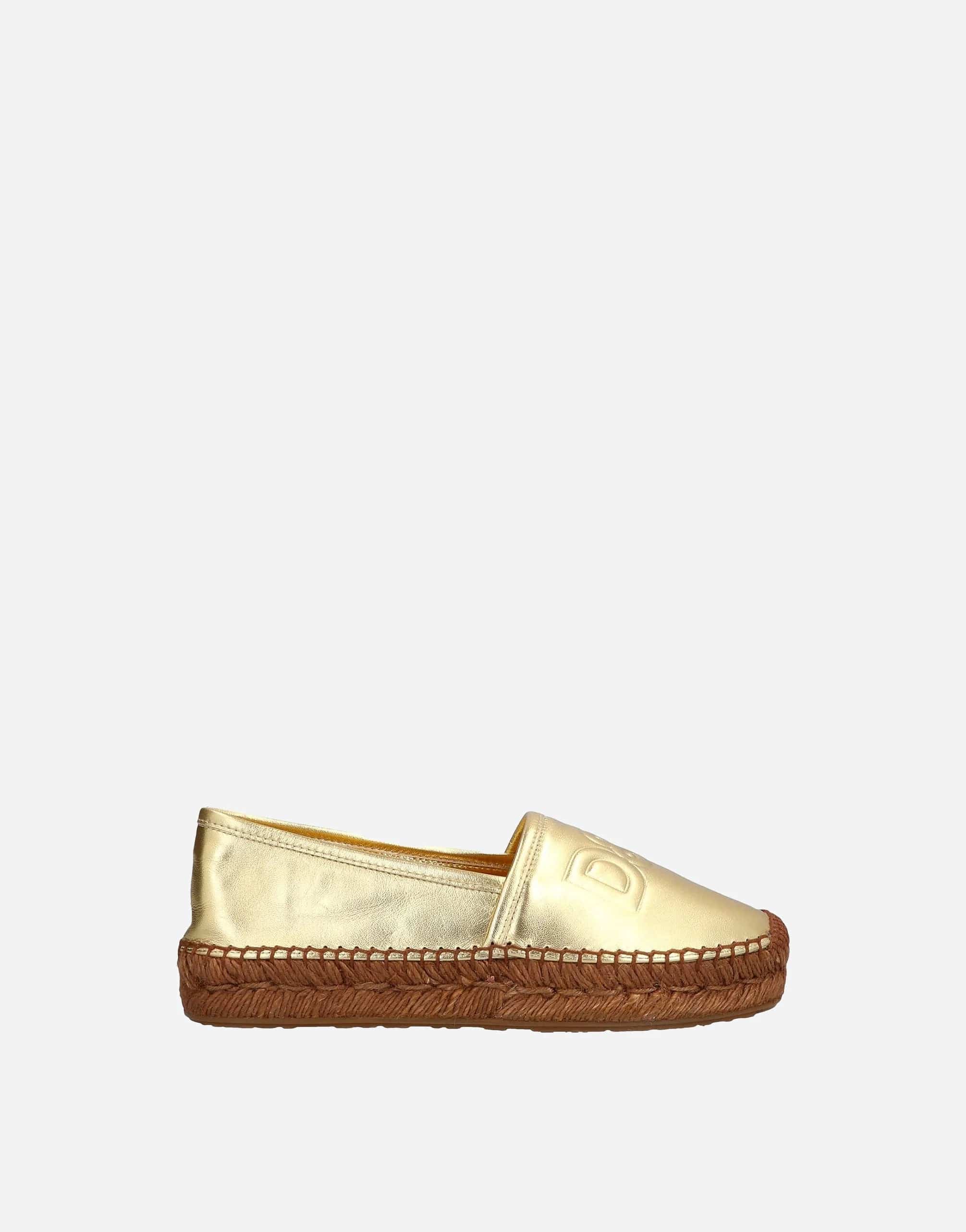 Dolce & Gabbana D&G Metallic Espadrilles