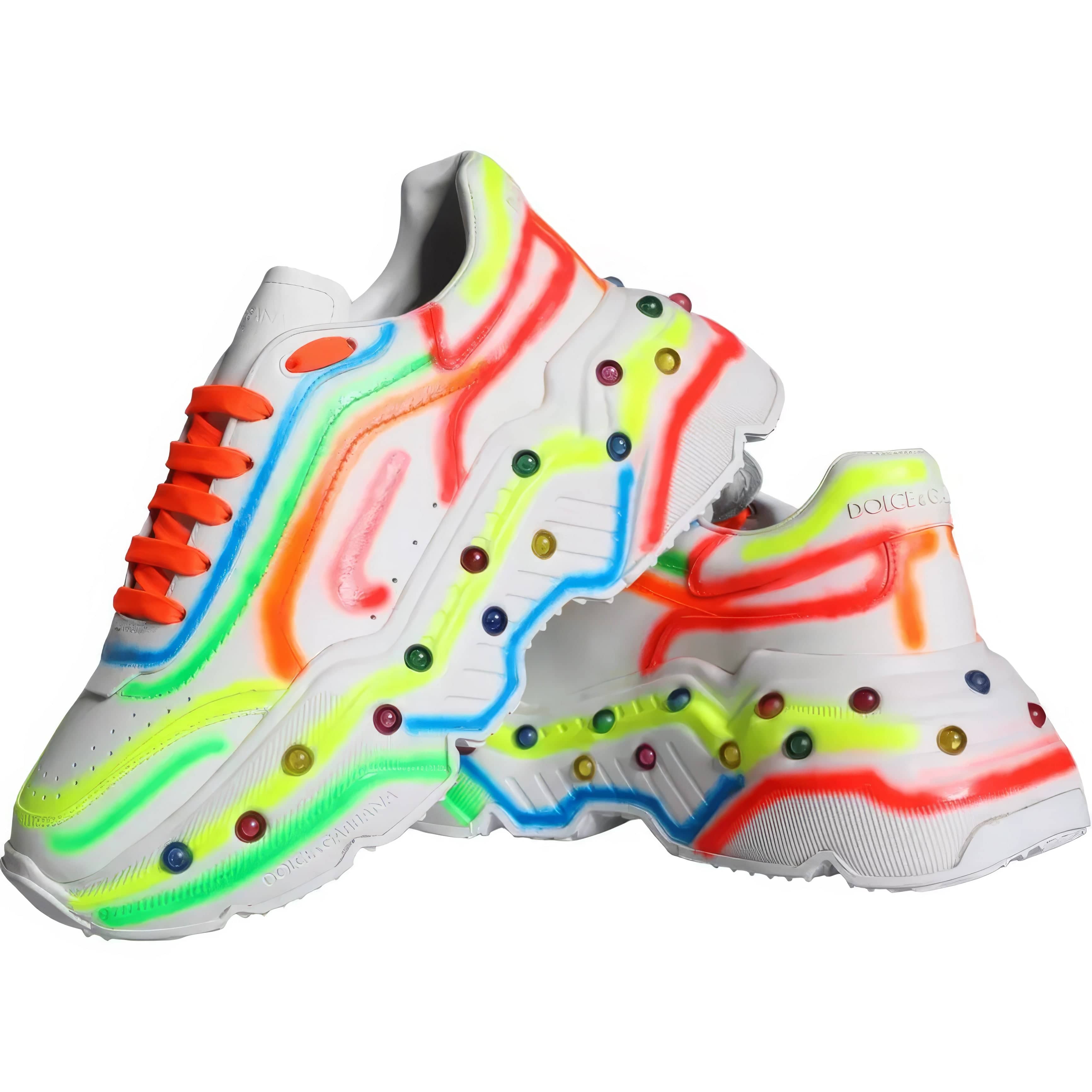 Dolce & Gabbana Daymaster Sneakers With LED Lights