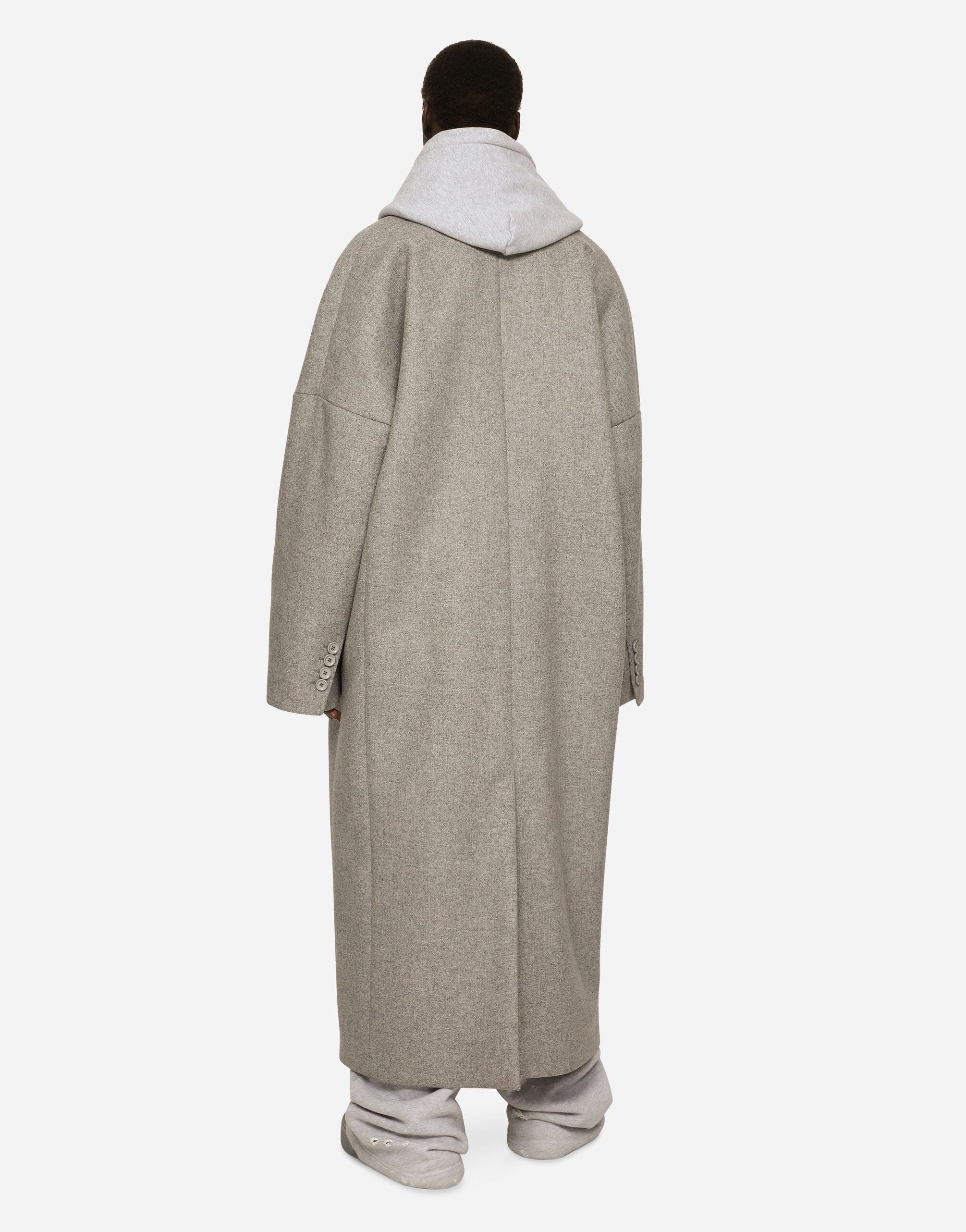 Dolce & Gabbana Deconstructed Wool Coat