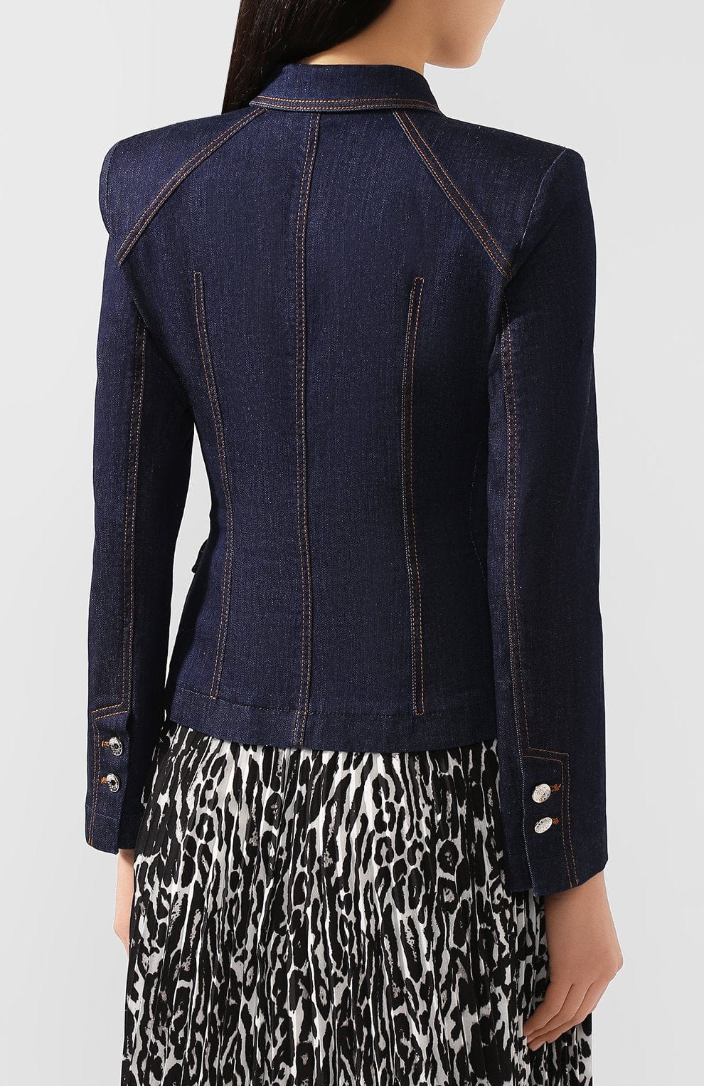 Dolce & Gabbana Denim Fitted Jacket