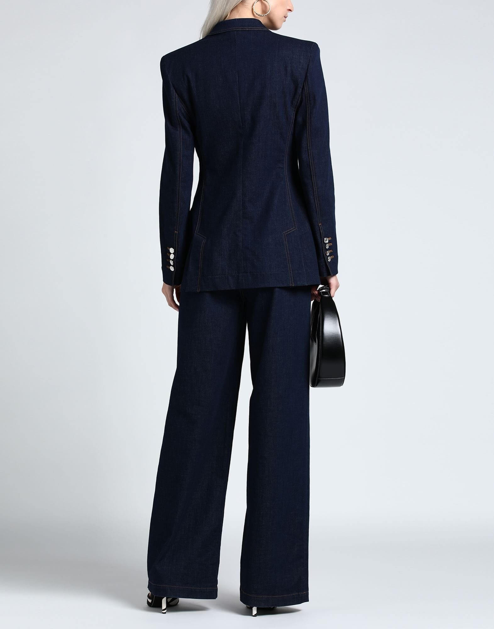 Dolce & Gabbana Denim Tailored Blazer Jacket