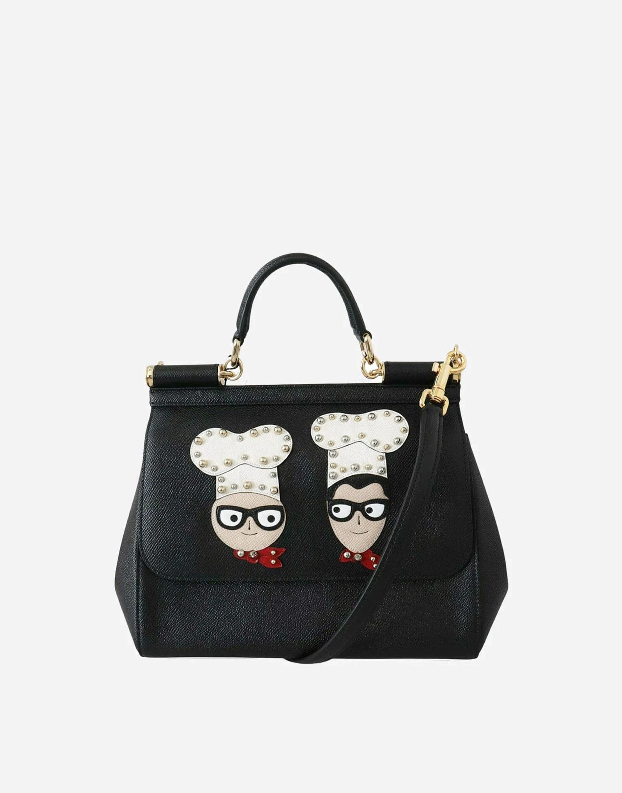 Dolce & Gabbana Designer's Patch Sicily Tote Bag