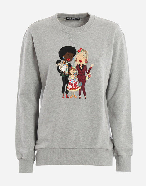 Dolce & Gabbana デザイナーはスウェットシャツをパッチします