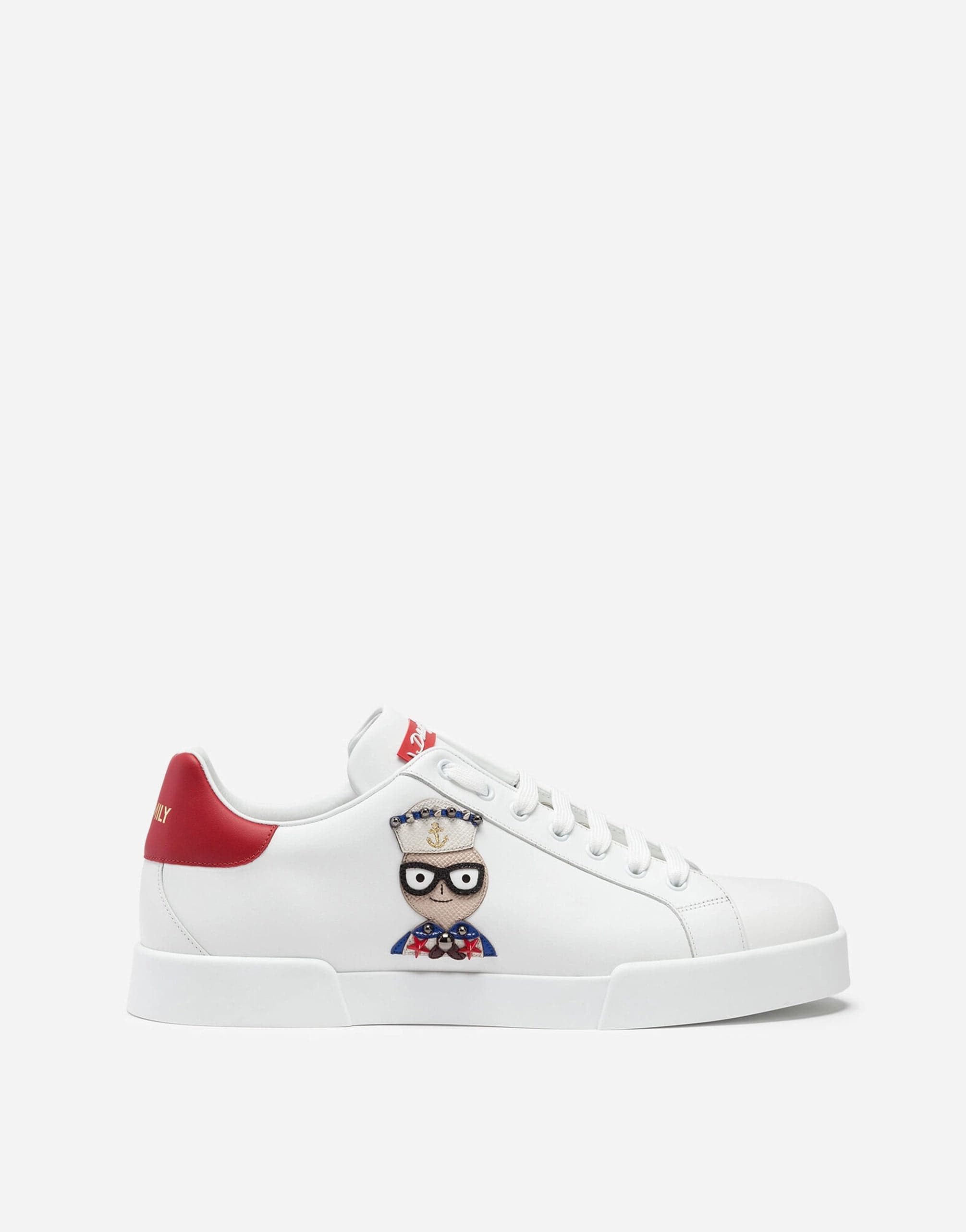 Dolce & Gabbana Designers’ Patches Portofino Sneakers