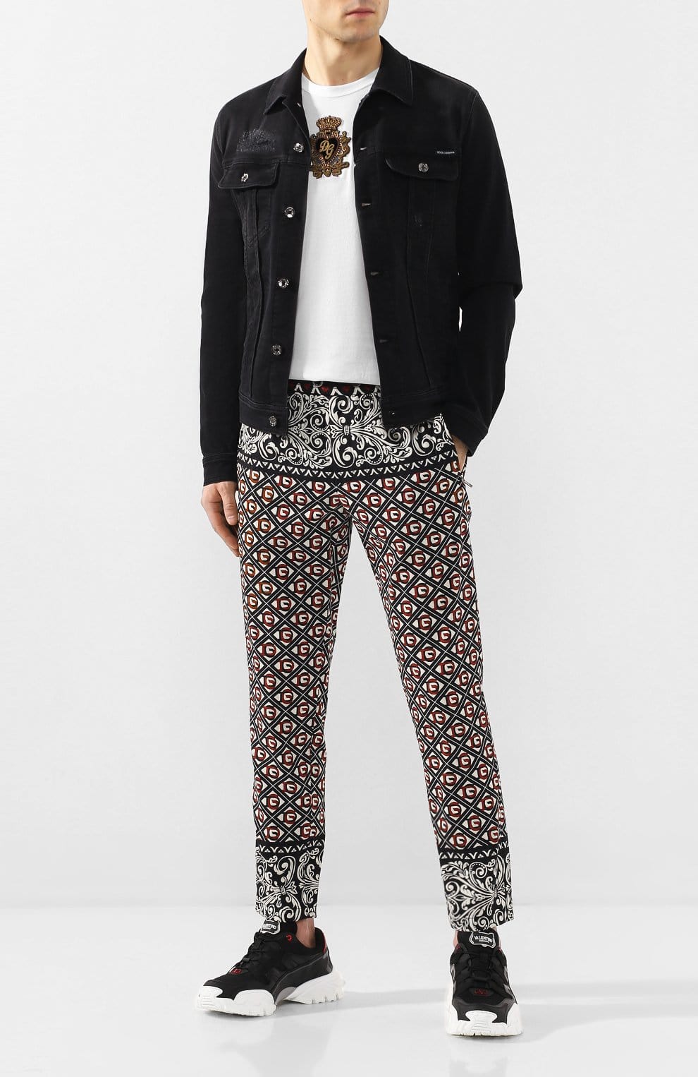 Dolce & Gabbana Destroyed Denim Jacket