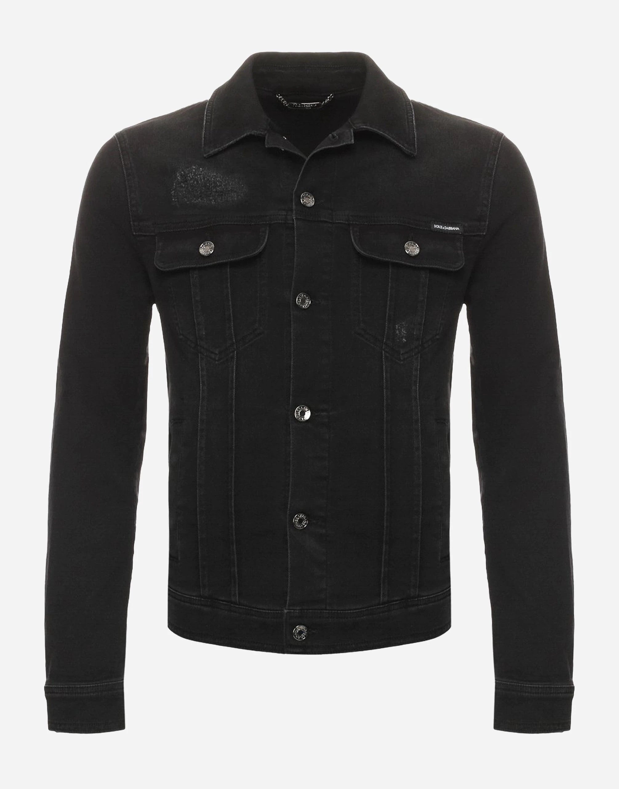Dolce & Gabbana Destroyed Denim Jacket