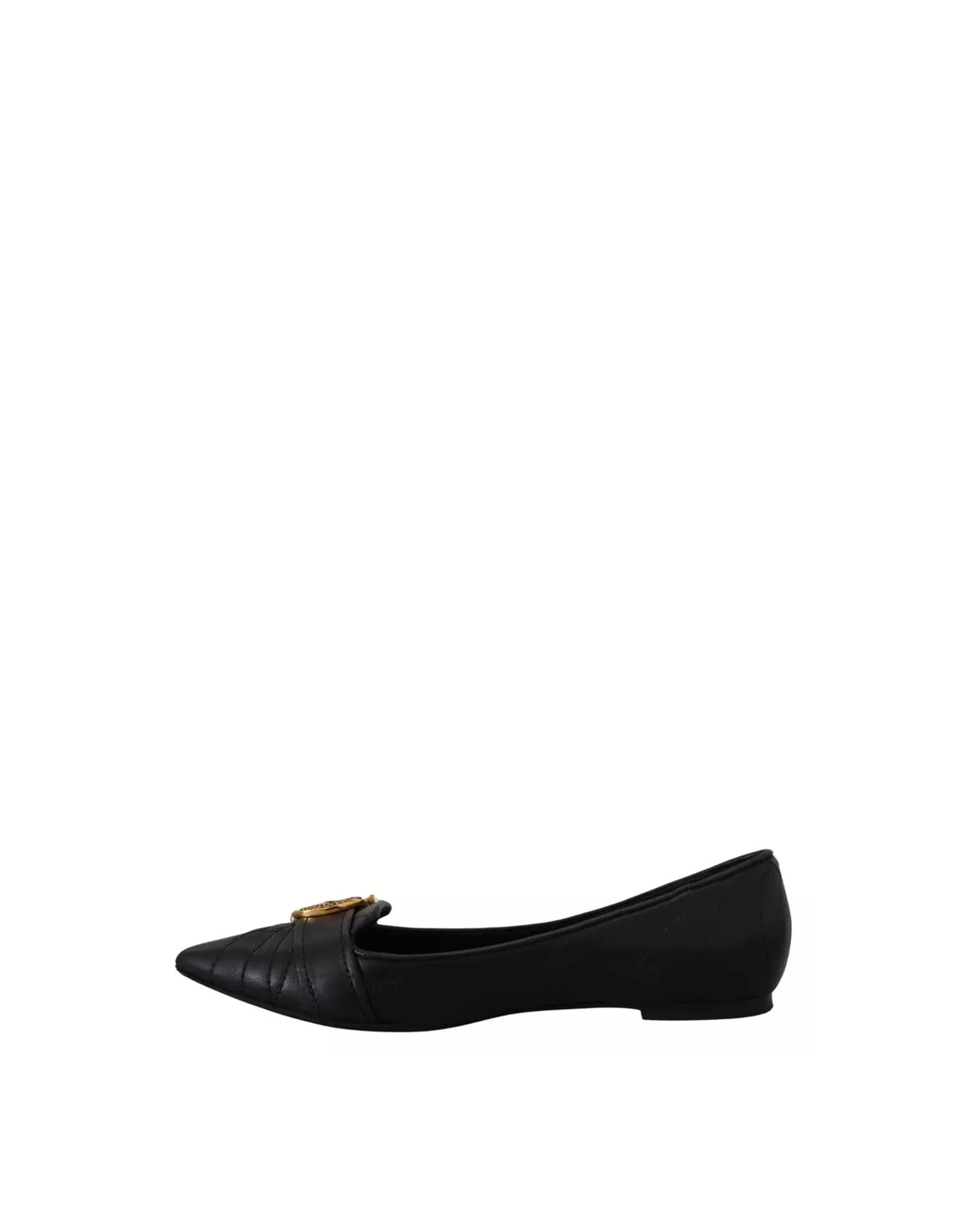 Dolce & Gabbana Devotion Buckle Pointy Flats