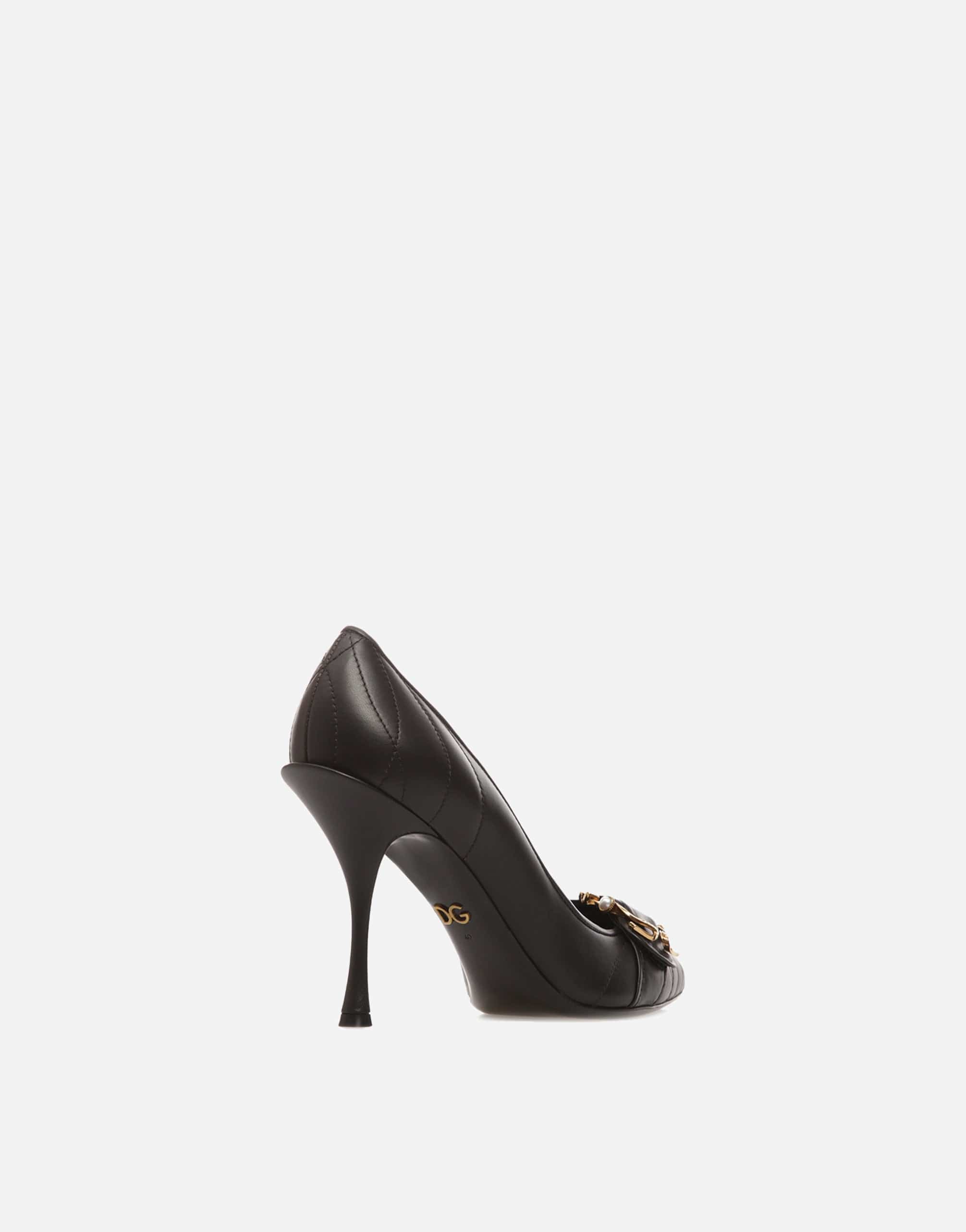 Dolce & Gabbana Devotion Leather Pumps