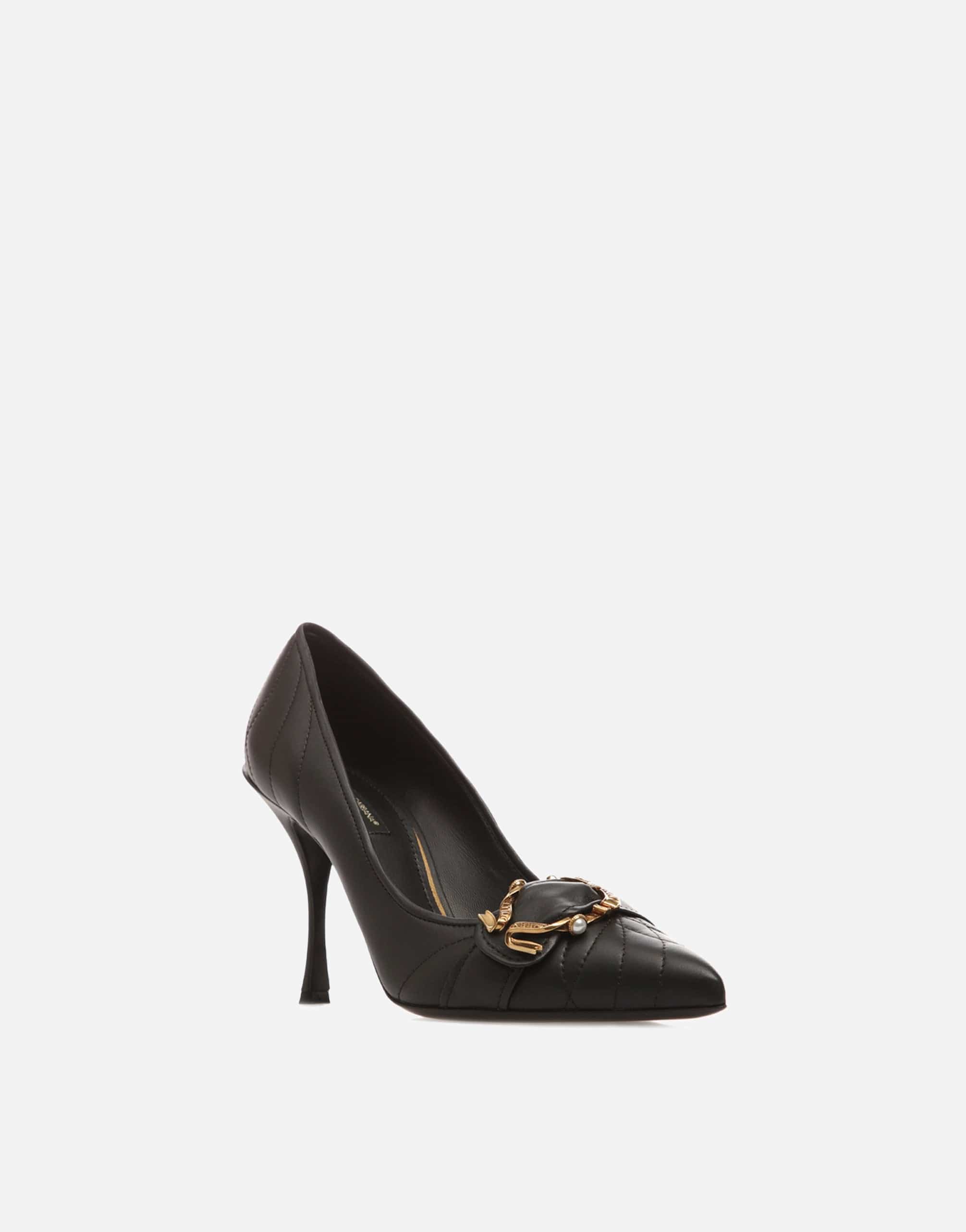 Dolce & Gabbana Devotion Leather Pumps