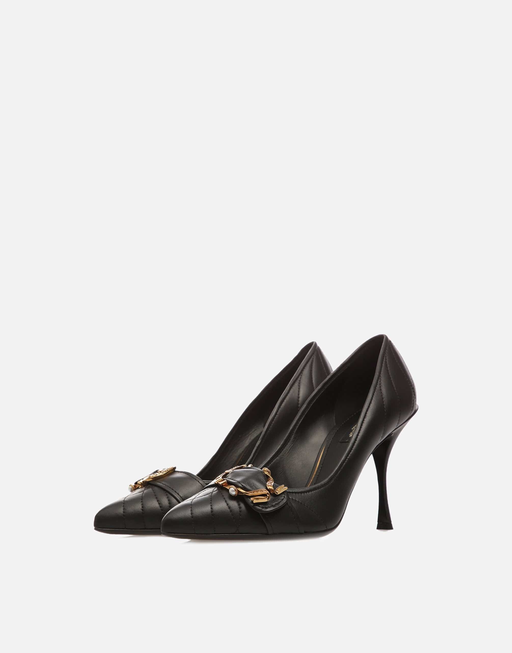 Dolce & Gabbana Devotion Leather Pumps