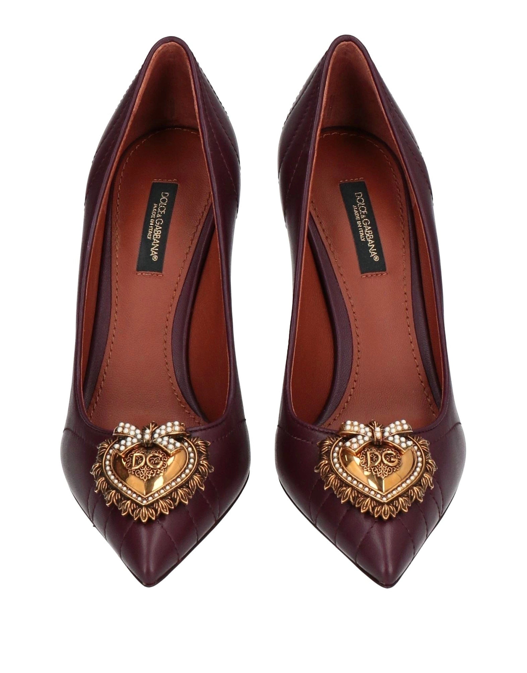 Dolce & Gabbana Devotion Matelassé Pumps