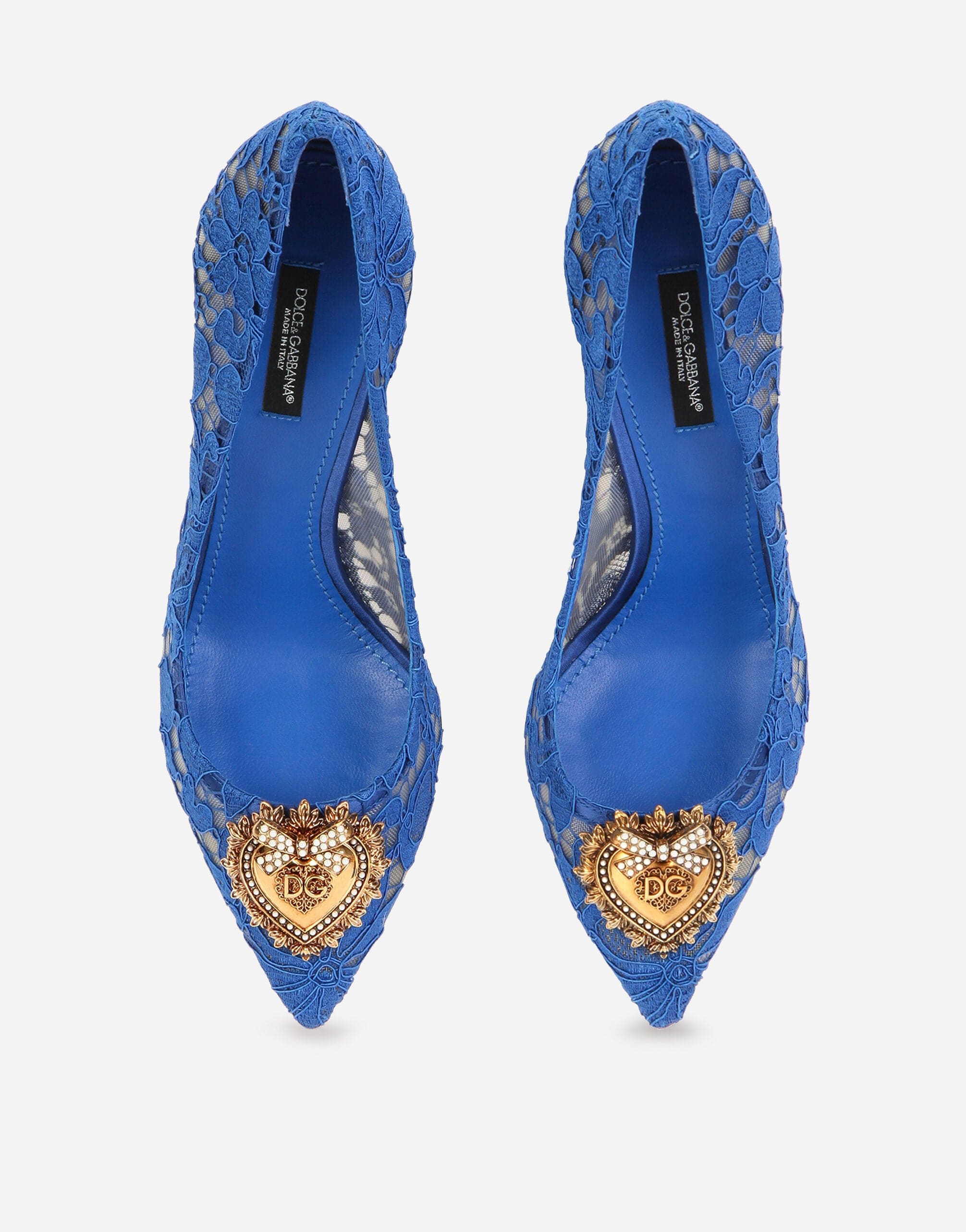 Dolce & Gabbana Devotion Taormina Lace Pumps