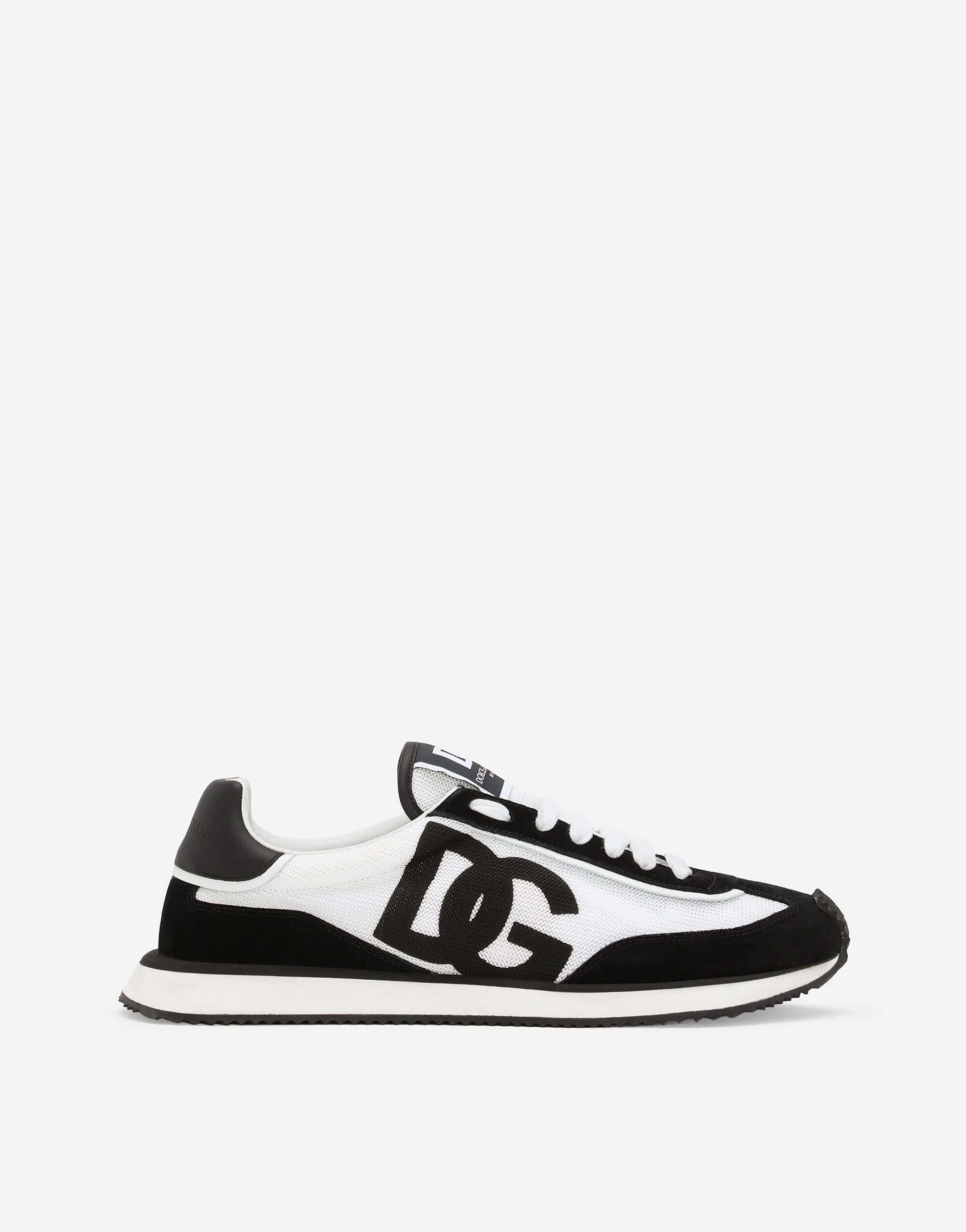 Dolce & Gabbana DG CUSHION Sneakers With Mixed-Material