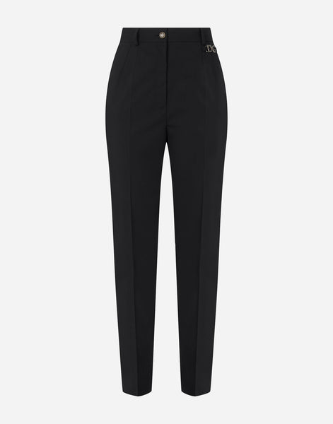Dolce & Gabbana DG Detail Wool Pants | Sendegaro IT