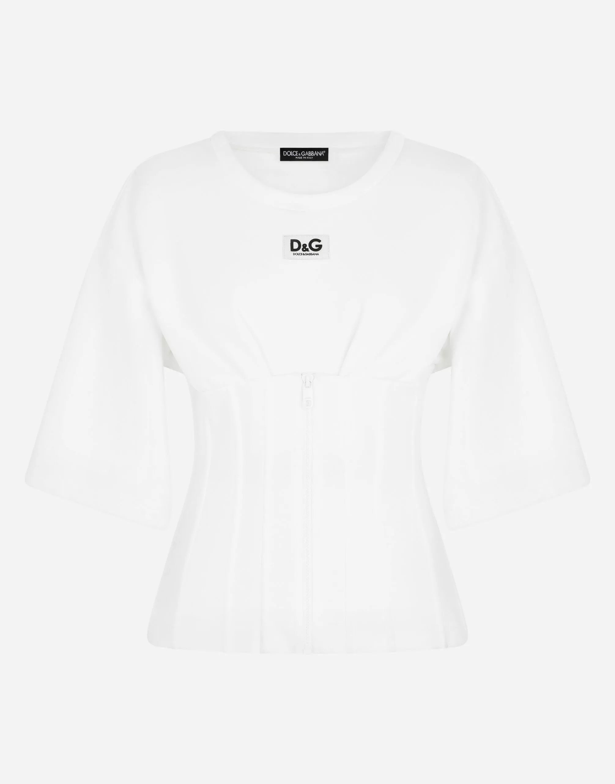 Dolce & Gabbana DG Embellishment Bustier T-Shirt