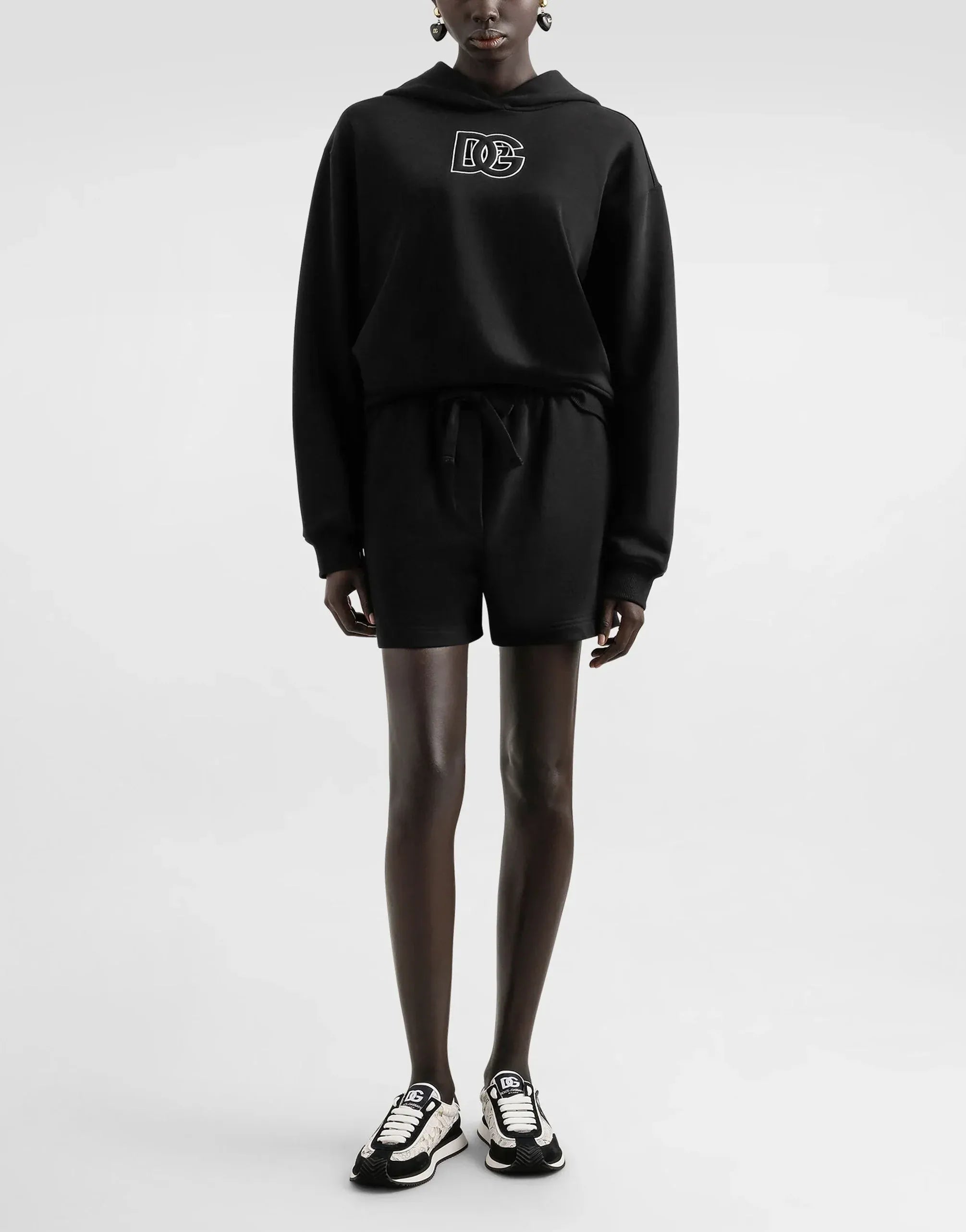 Dolce & Gabbana DG Embroidery Perforated T-Shirt