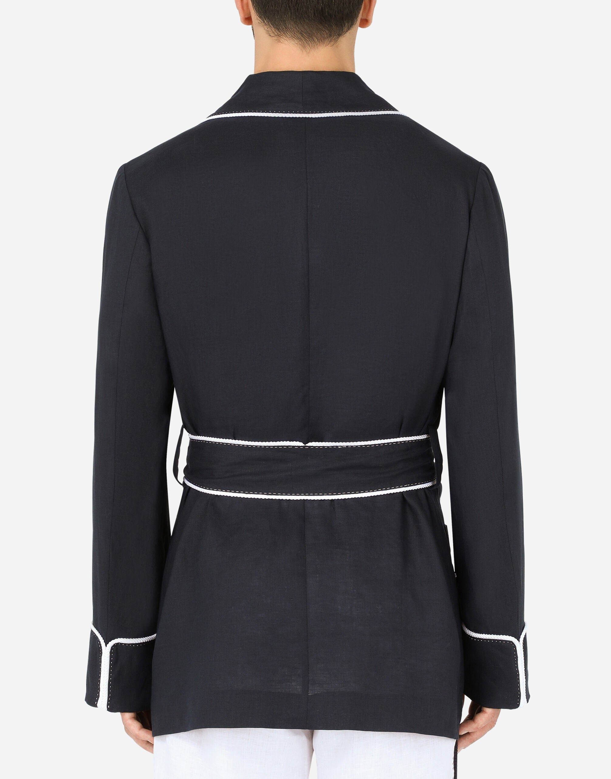 Dolce & Gabbana DG Embroidery Short Robe