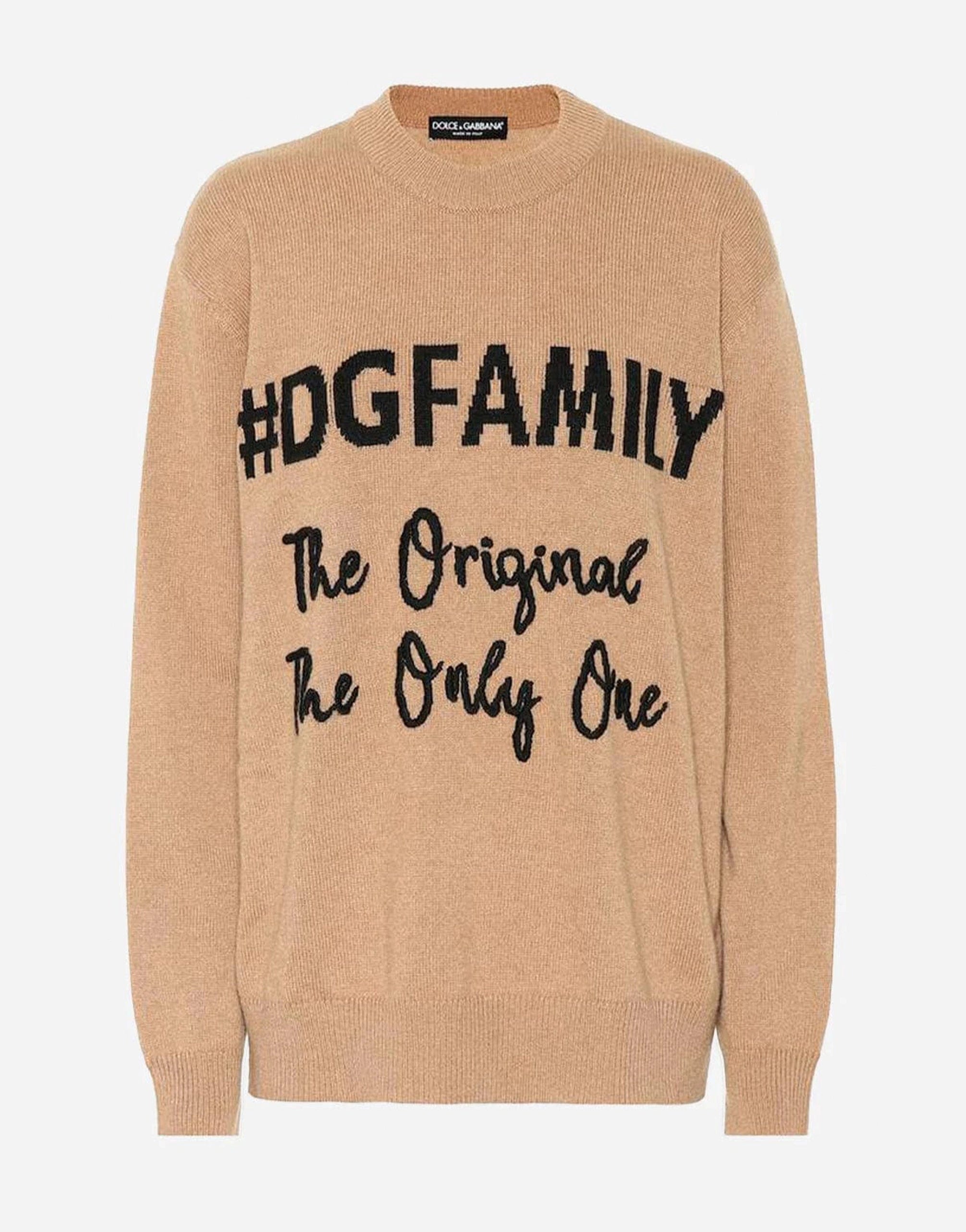 Dolce & Gabbana DG Family Cashmere Sweater