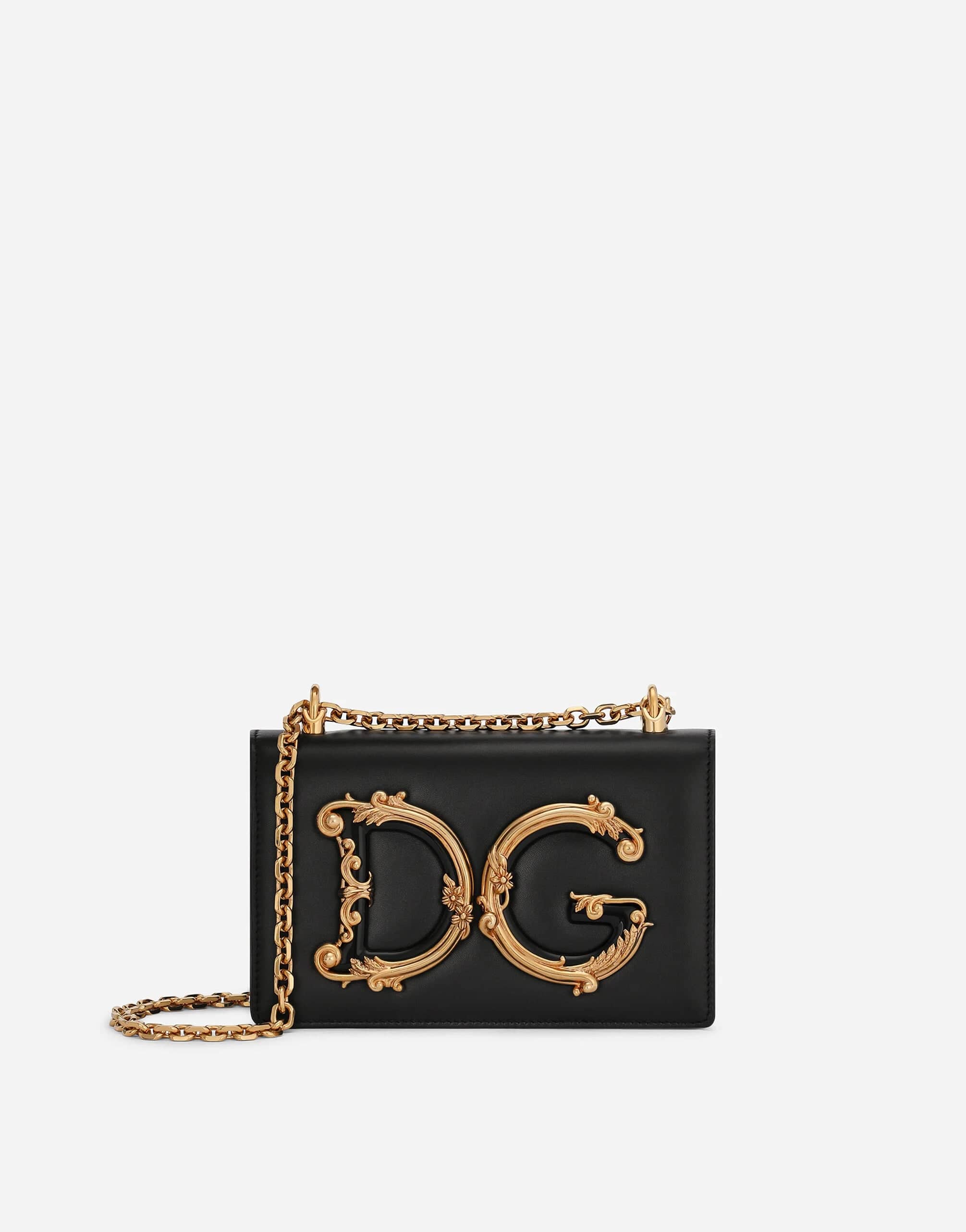 Dolce & Gabbana DG Girls Leather Shoulder Bag